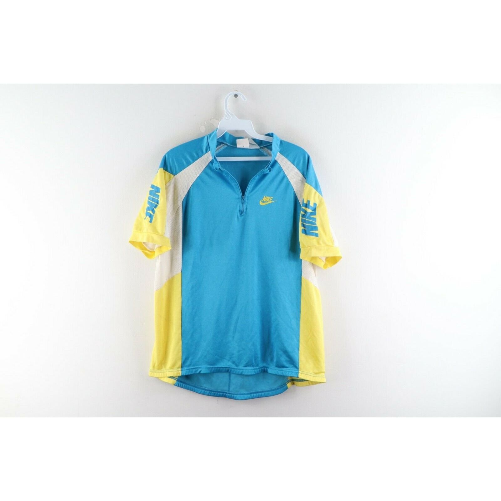 Nike Vintage 90s Nike Color Block Bicycle Cycling Jersey Size US M / EU 48-50 / 2 - 1 Preview
