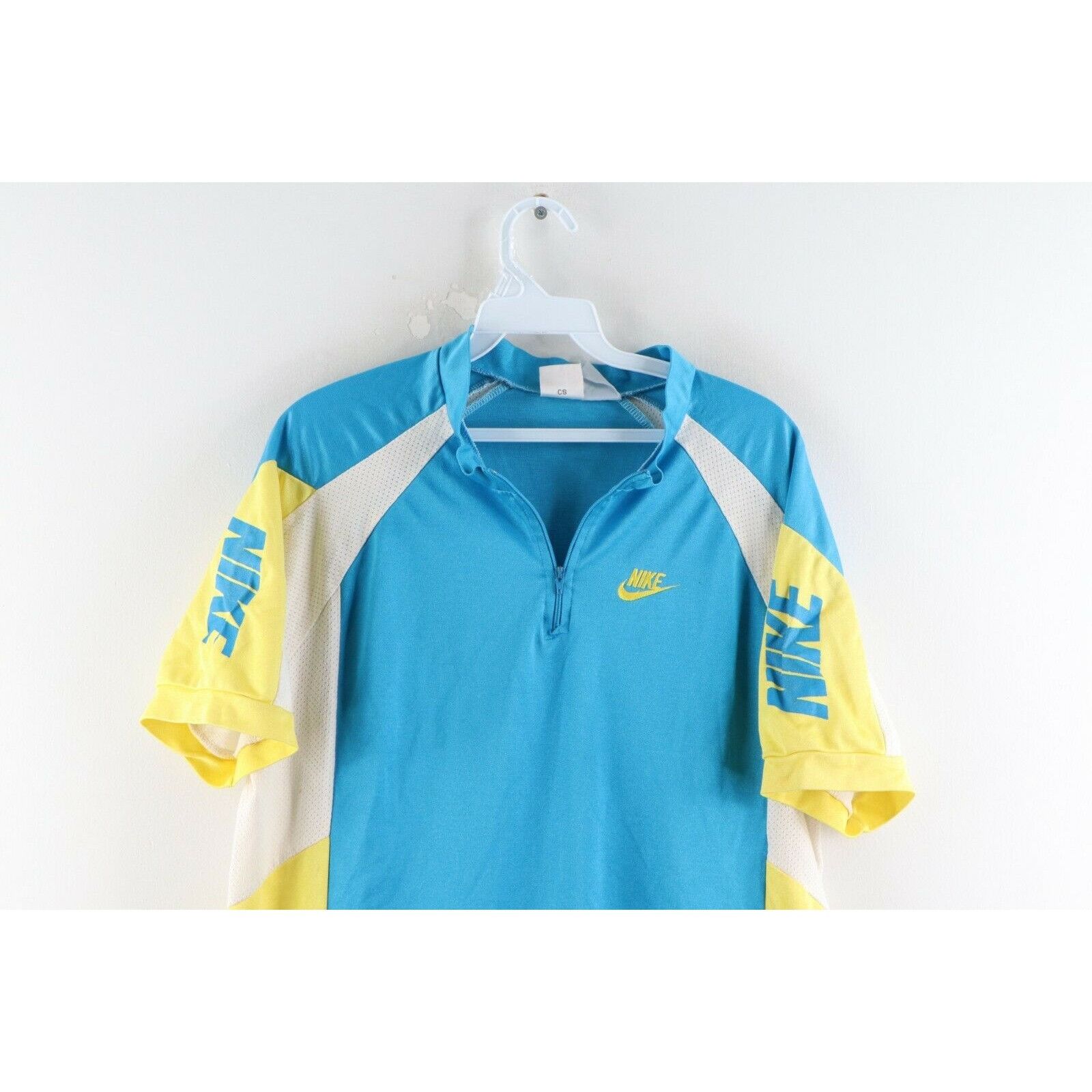 Nike Vintage 90s Nike Color Block Bicycle Cycling Jersey Size US M / EU 48-50 / 2 - 2 Preview