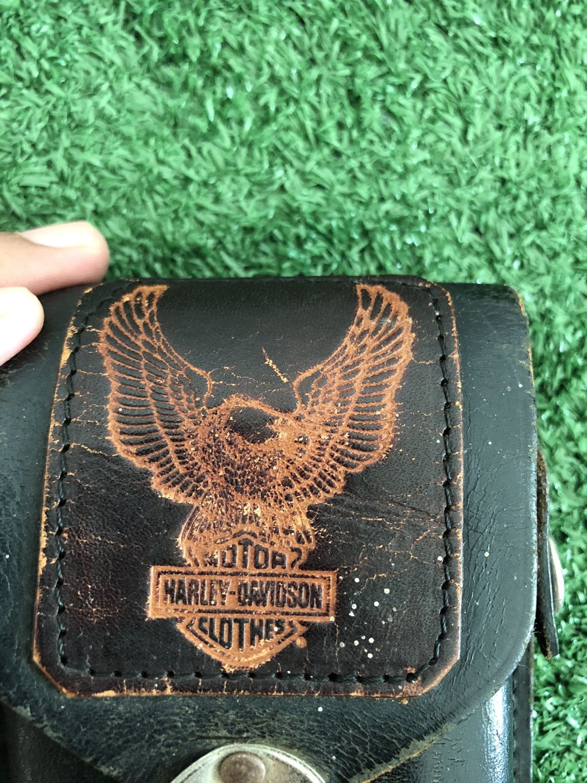 Harley Davidson × Vintage Vintage Harley Davidson cigarette case Size ONE SIZE - 2 Thumbnail