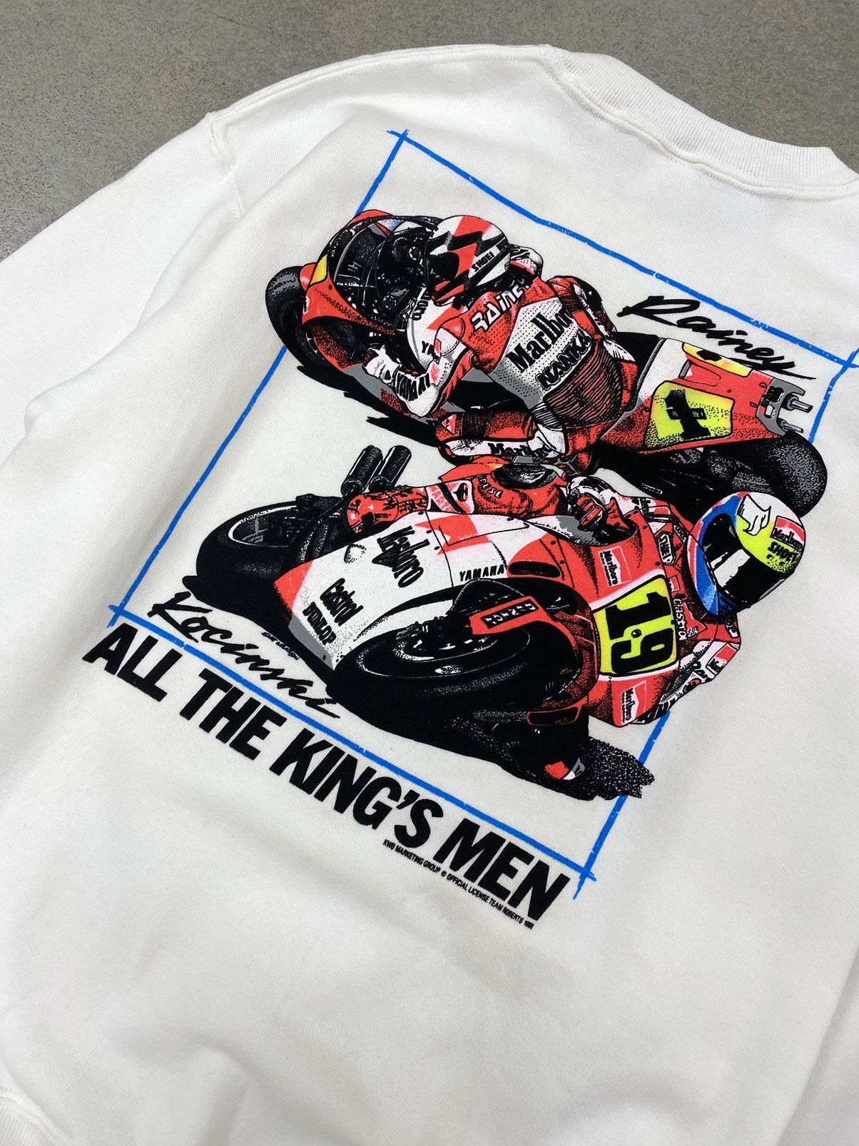Marlboro 1991 Yamaha Marlboro Team Roberts Sweatshirt Size US M / EU 48-50 / 2 - 5 Thumbnail