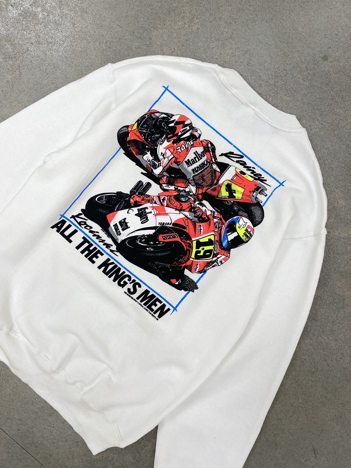 Marlboro 1991 Yamaha Marlboro Team Roberts Sweatshirt Size US M / EU 48-50 / 2 - 3 Thumbnail