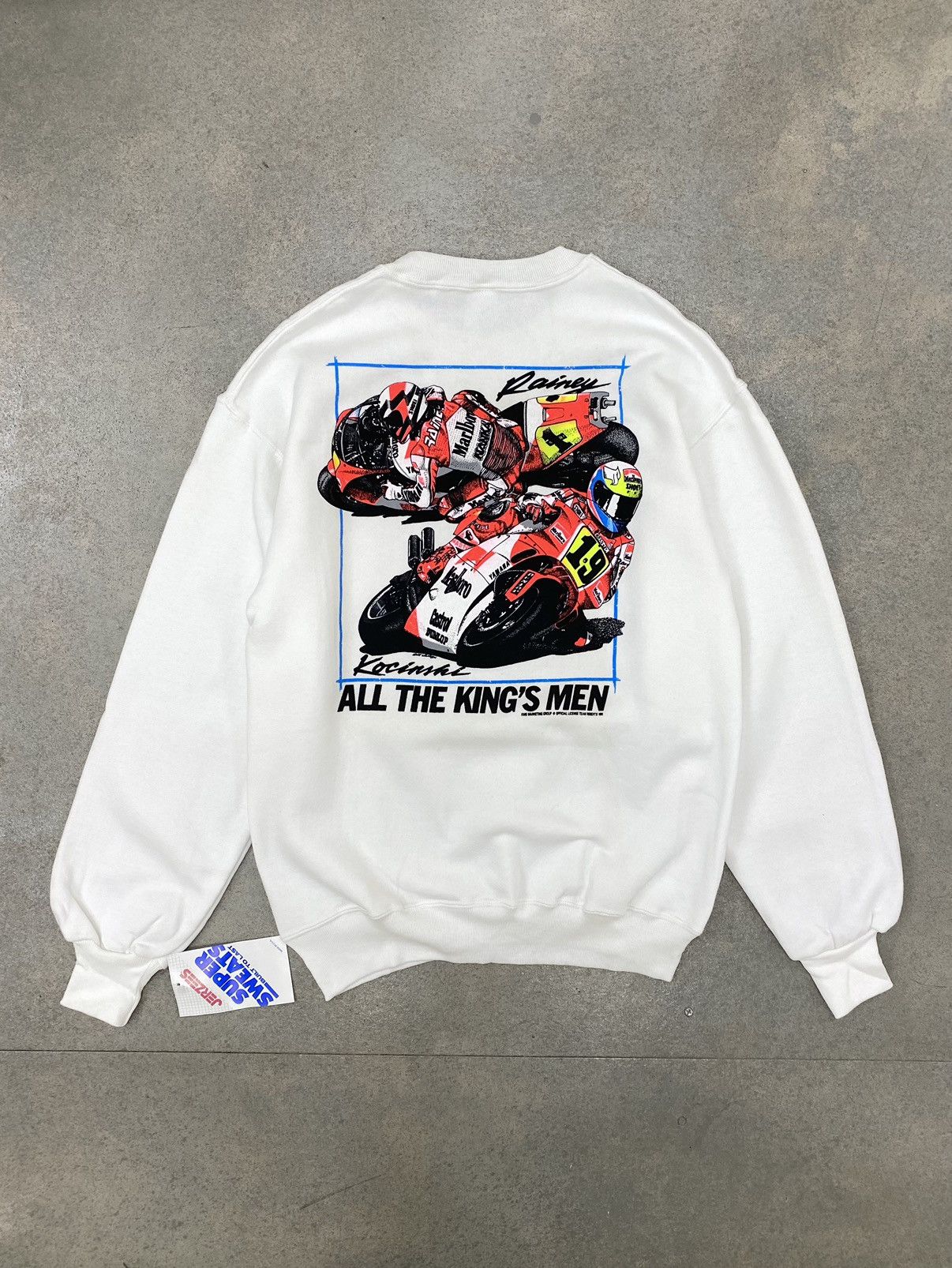 Marlboro 1991 Yamaha Marlboro Team Roberts Sweatshirt Size US M / EU 48-50 / 2 - 1 Thumbnail