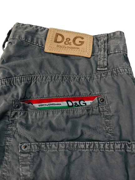 Dolce & Gabbana Dolce & Gabbana Cargo Baggy Premium 90's Double Pockets Size US 34 / EU 50 - 1 Thumbnail