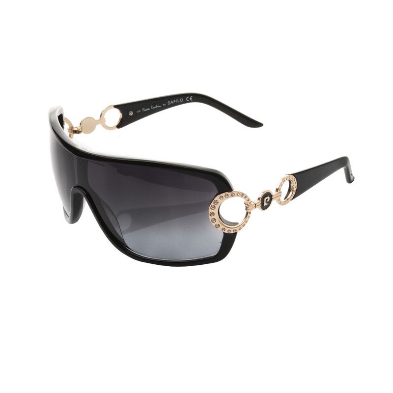 Pierre Cardin Pierre Cardin 00's Black Crystal Sunglasses Size ONE SIZE - 2 Thumbnail