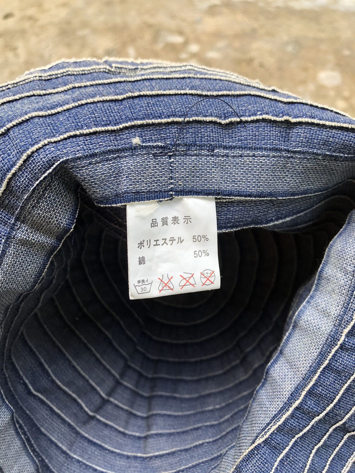 If Six Was Nine Denim kapital style bucket hat Size ONE SIZE - 7 Thumbnail