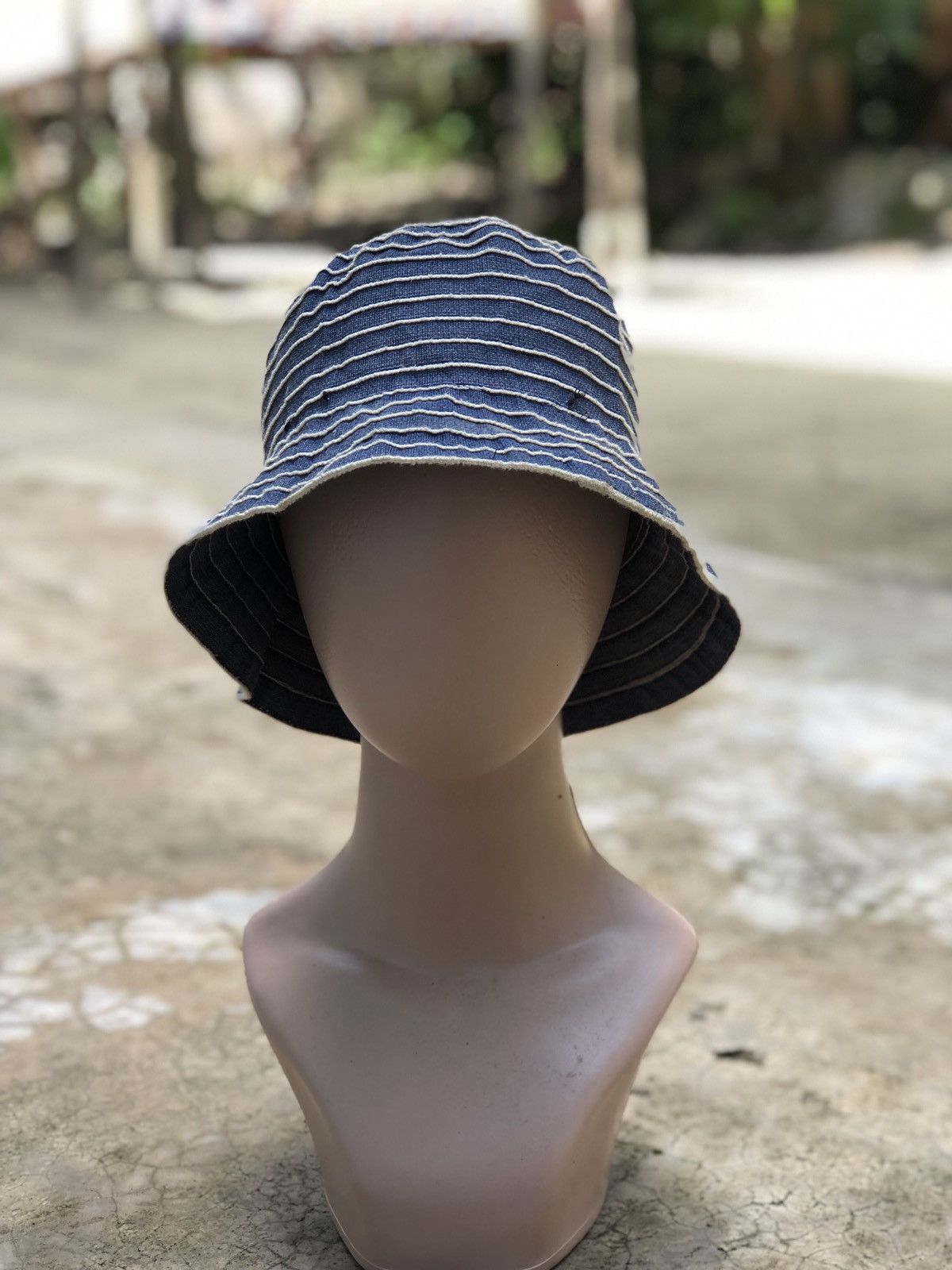 If Six Was Nine Denim kapital style bucket hat Size ONE SIZE - 2 Thumbnail