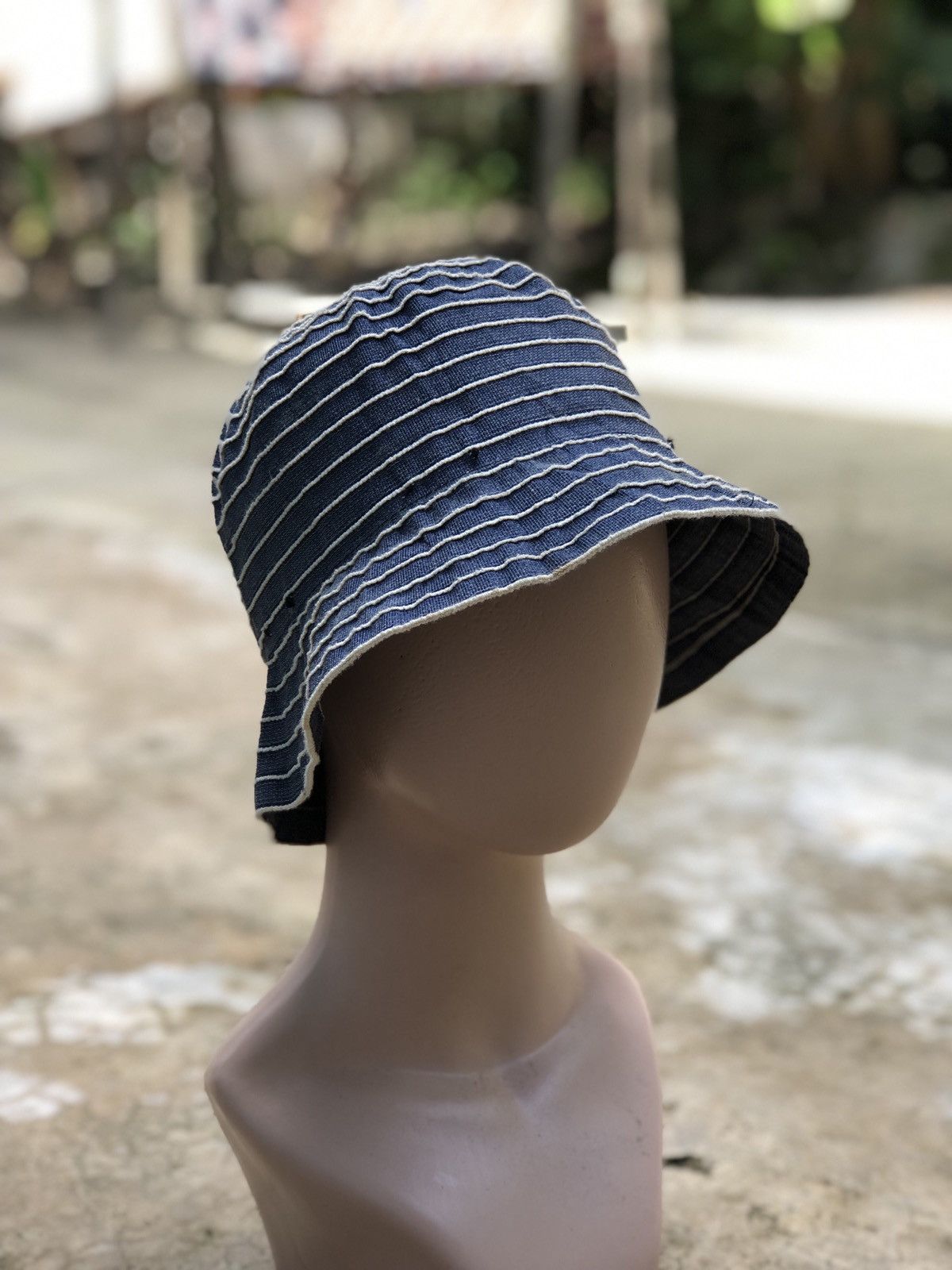 If Six Was Nine Denim kapital style bucket hat Size ONE SIZE - 3 Thumbnail