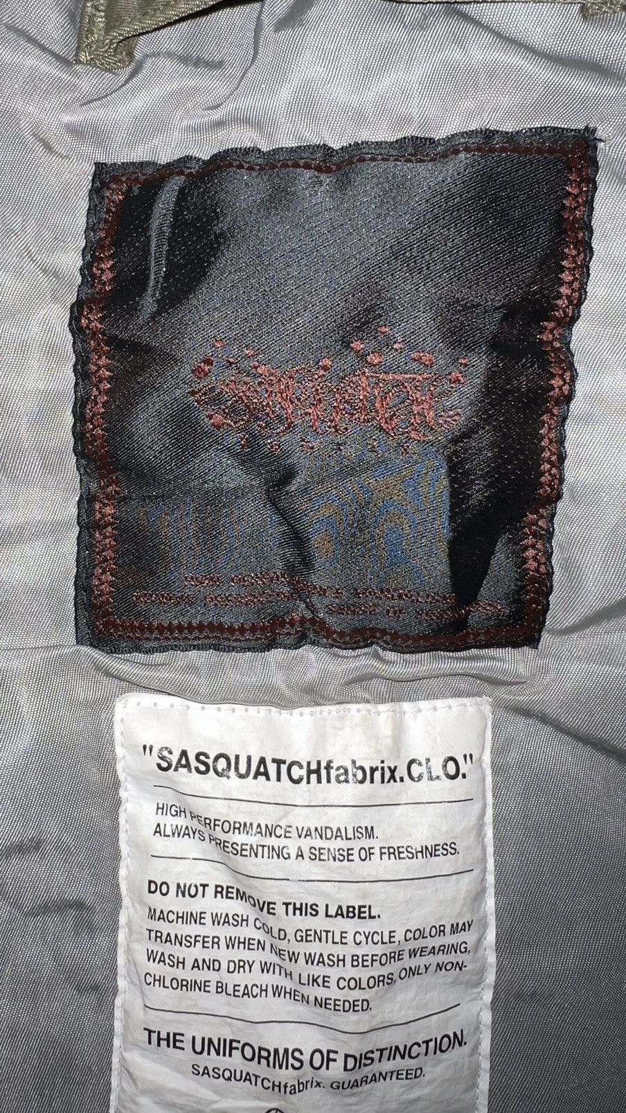 Japanese Brand SASQUATCHfabrix Bomber Jacket Size US L / EU 52-54 / 3 - 10 Thumbnail