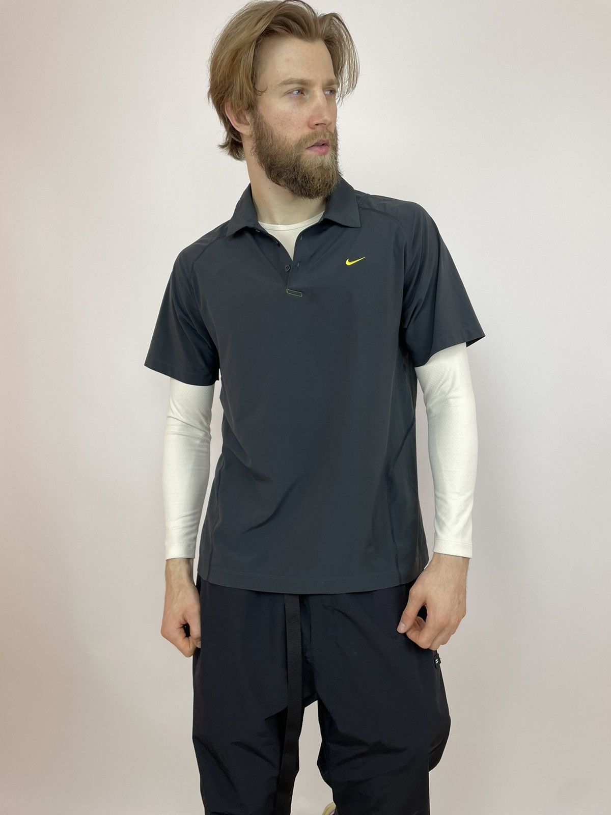 Nike Nike Golf Polo Long Sleeve Mens size L Size US L / EU 52-54 / 3 - 1 Thumbnail