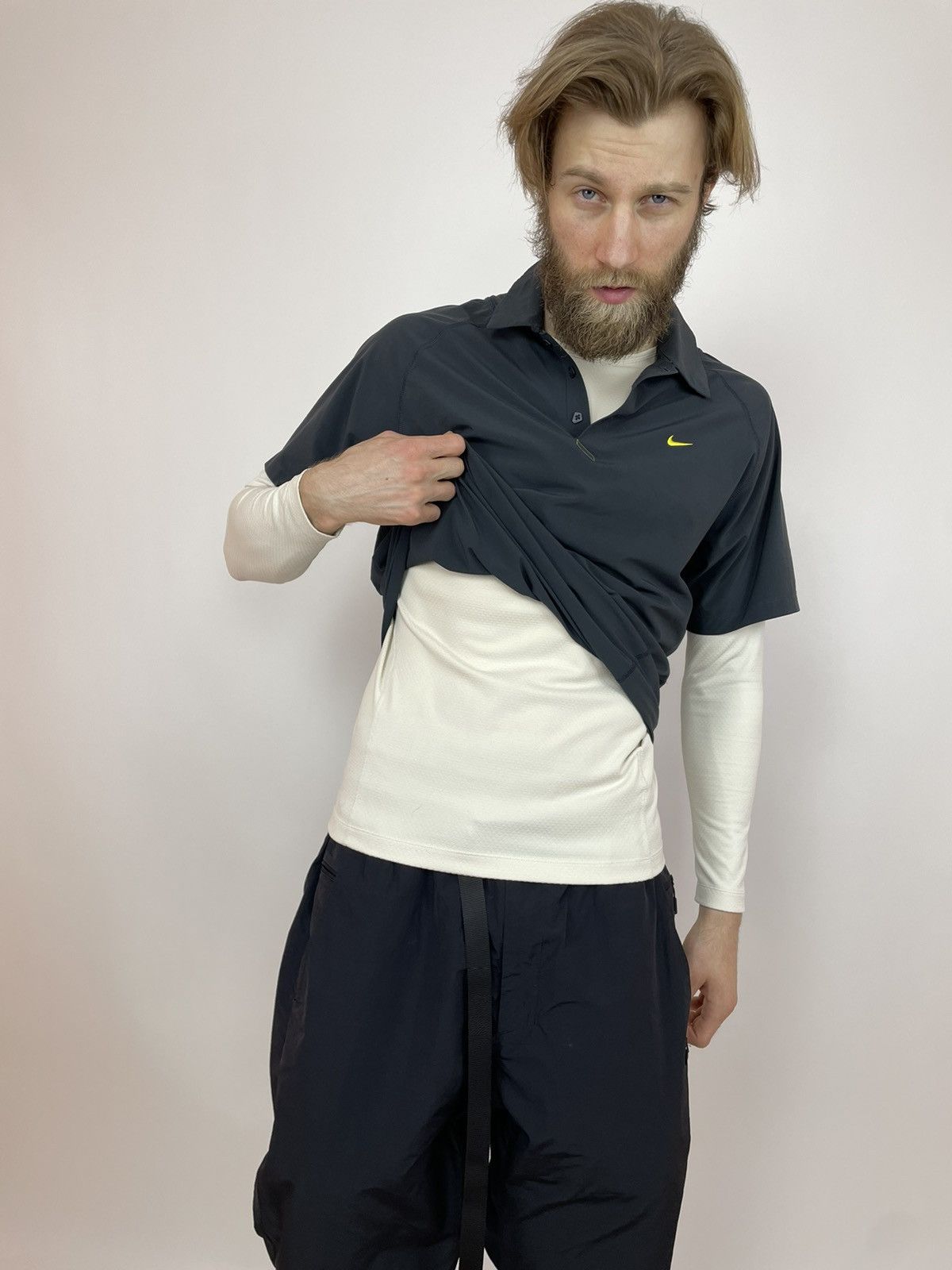 Nike Nike Golf Polo Long Sleeve Mens size L Size US L / EU 52-54 / 3 - 2 Thumbnail
