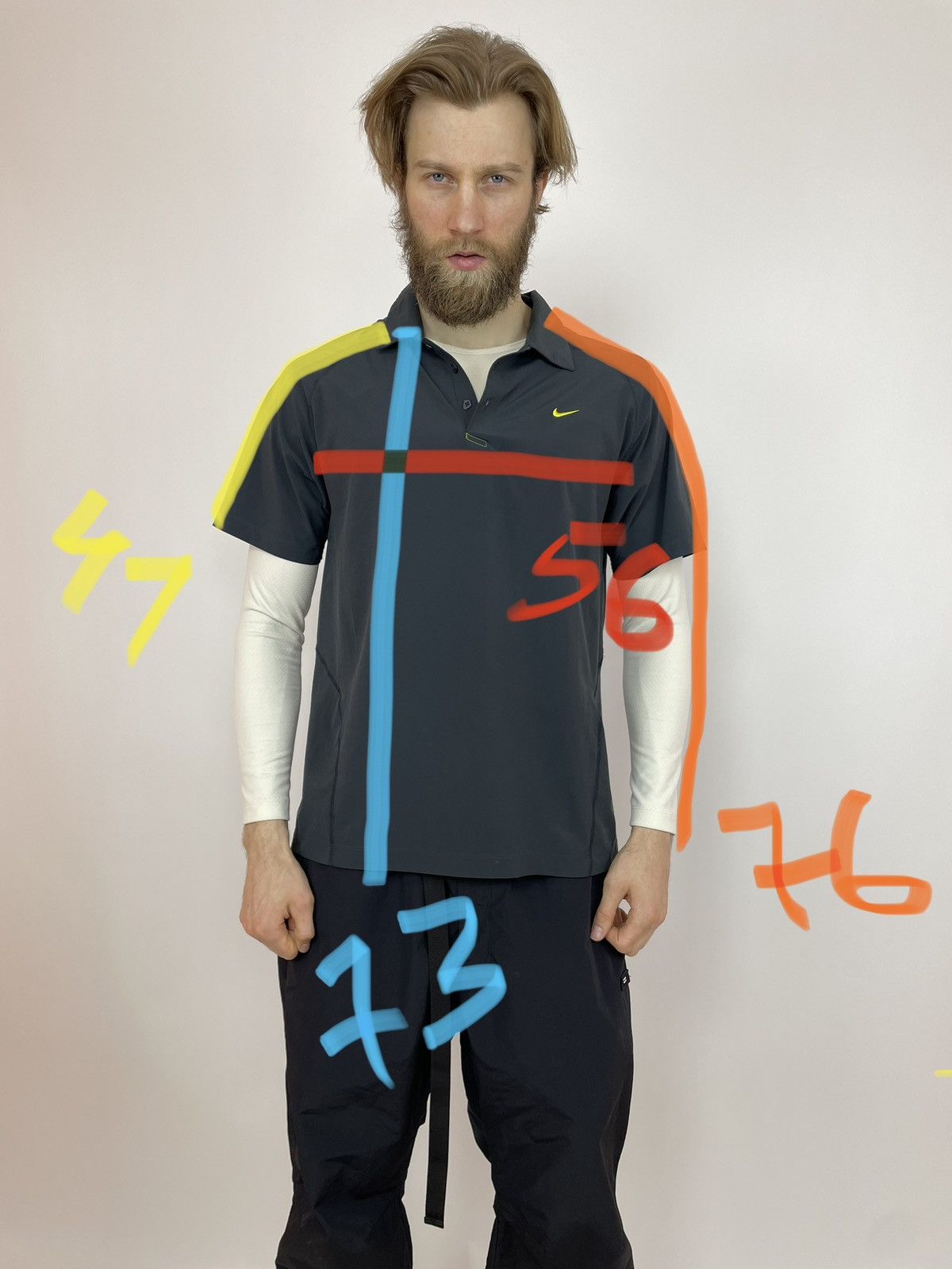 Nike Nike Golf Polo Long Sleeve Mens size L Size US L / EU 52-54 / 3 - 15 Thumbnail