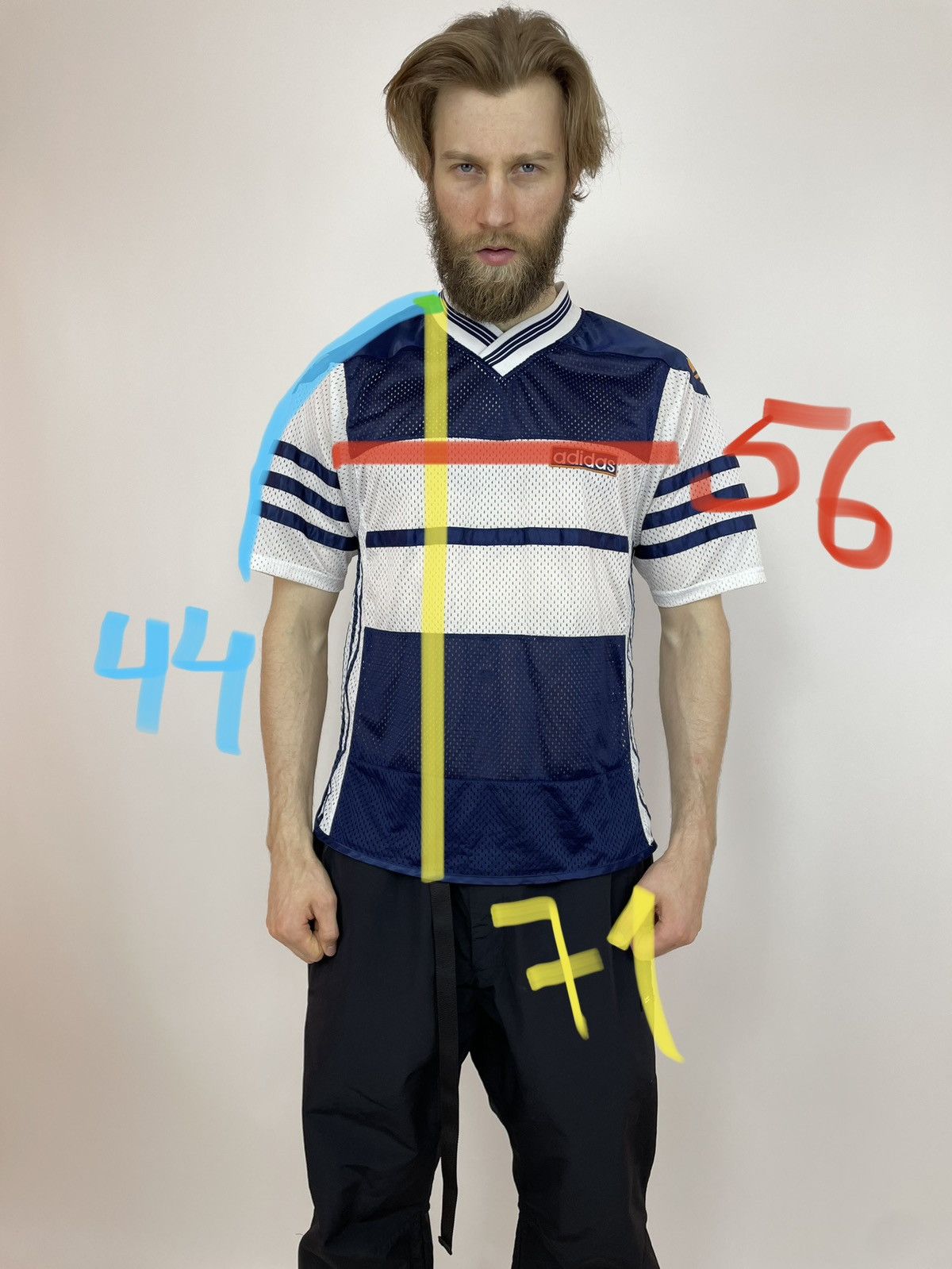 Vintage Rare Vintage Adidas Originals Brand With The Three Stripes Size US XL / EU 56 / 4 - 15 Thumbnail