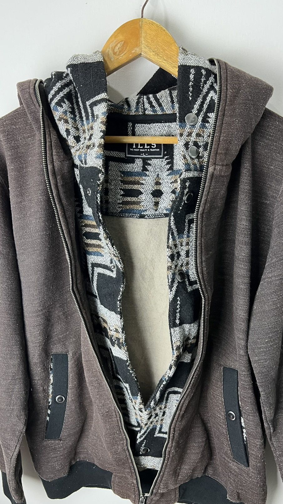 Vintage ILLS Hooddie kapital Design Size US L / EU 52-54 / 3 - 12 Thumbnail