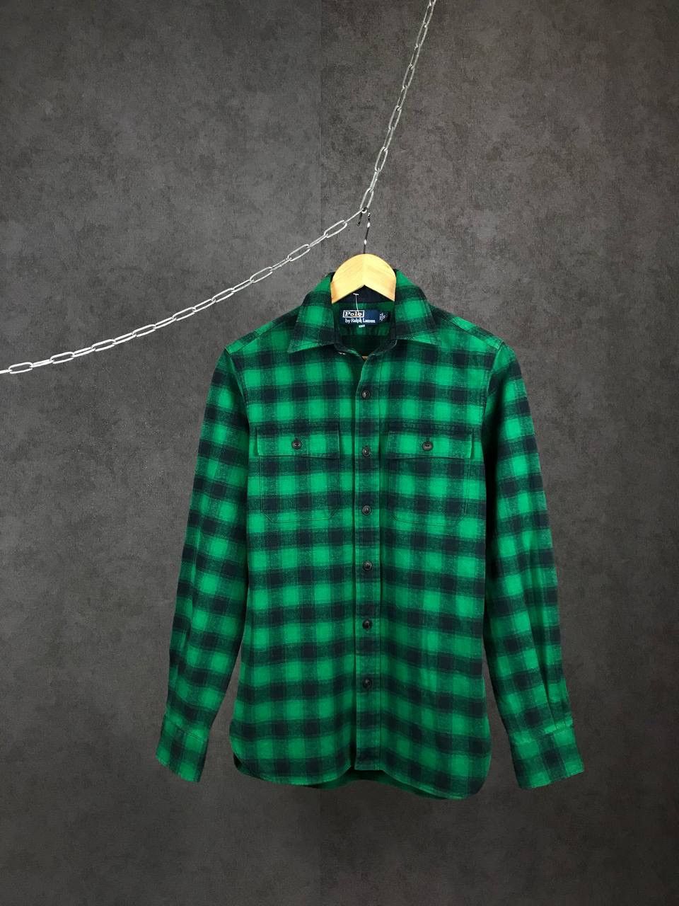 Polo Ralph Lauren Polo Ralph Lauren vintage luxury streetwear flannel shirt Size US S / EU 44-46 / 1 - 1 Thumbnail