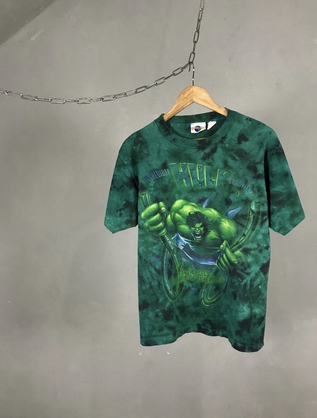 Marvel Comics Hulk universal studios vintage movie overprinted tee Size US S / EU 44-46 / 1 - 1 Thumbnail
