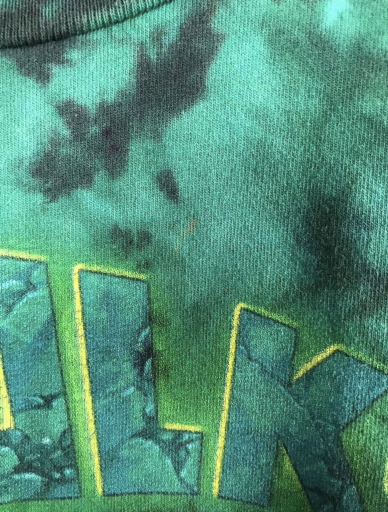 Marvel Comics Hulk universal studios vintage movie overprinted tee Size US S / EU 44-46 / 1 - 8 Thumbnail