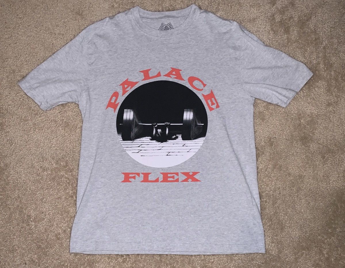 Palace Palace SS19 FLEX Gym Graphic classic Logo T-Shirt Sz Medium Size US M / EU 48-50 / 2 - 2 Thumbnail