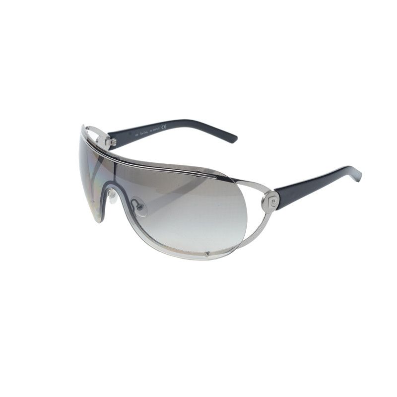 Pierre Cardin Pierre Cardin 00's Black Oval Mask Sunglasses Size ONE SIZE - 2 Thumbnail
