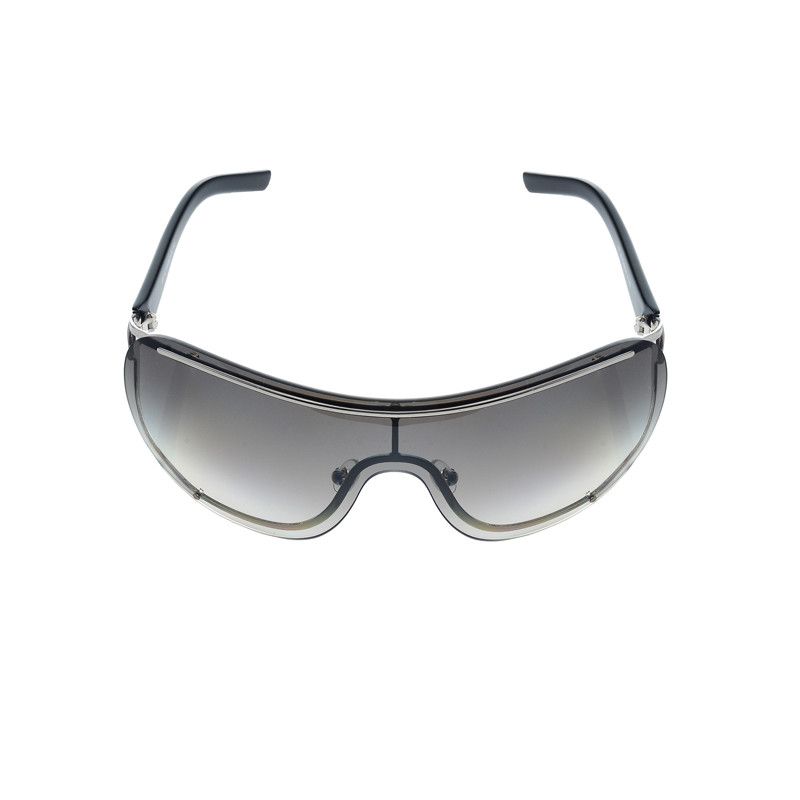 Pierre Cardin Pierre Cardin 00's Black Oval Mask Sunglasses Size ONE SIZE - 3 Thumbnail