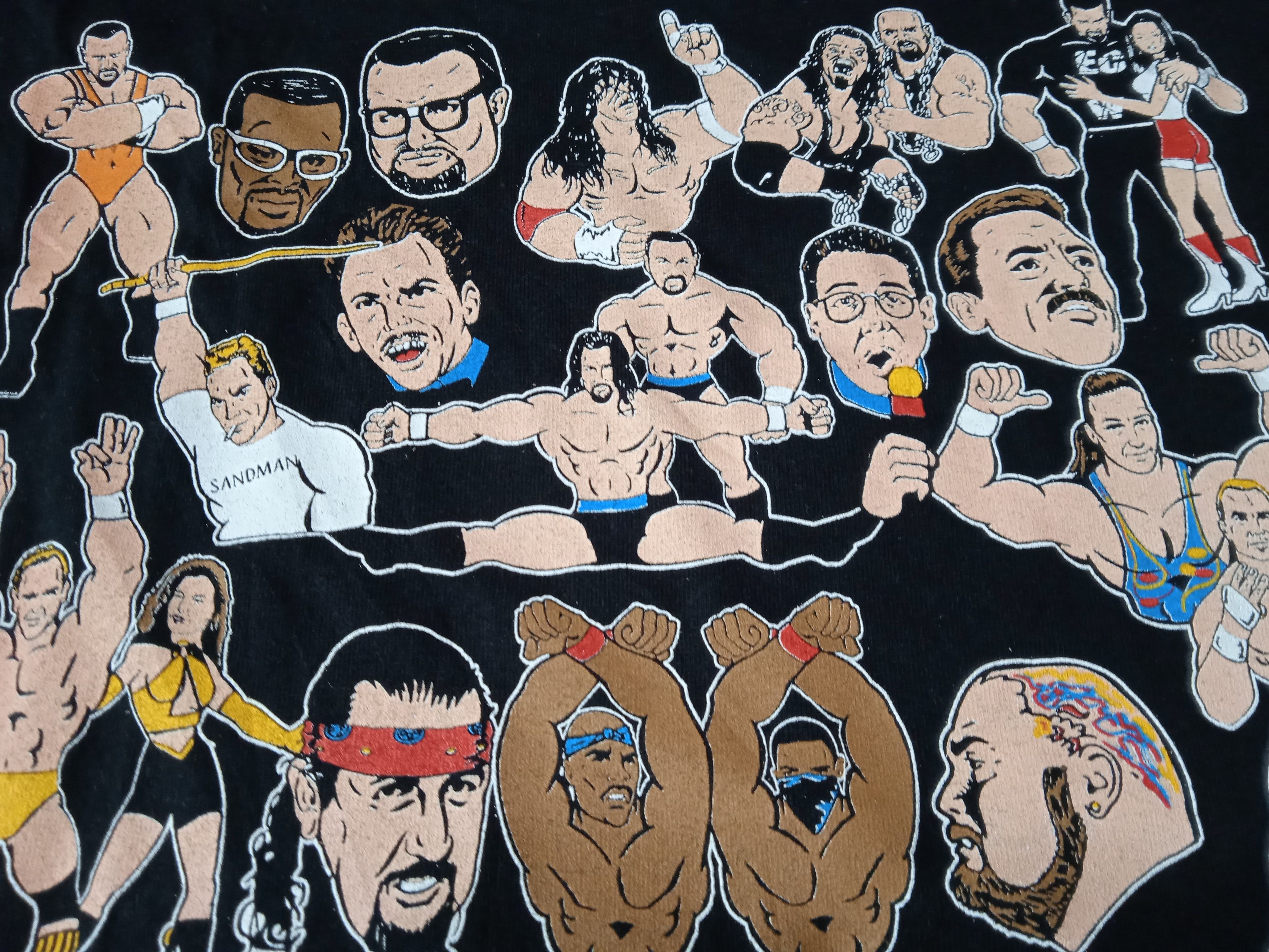 Vintage Vintage 90s ECW Hardcore Heaven 1997 Shirt Wrestling Size US XL / EU 56 / 4 - 4 Thumbnail