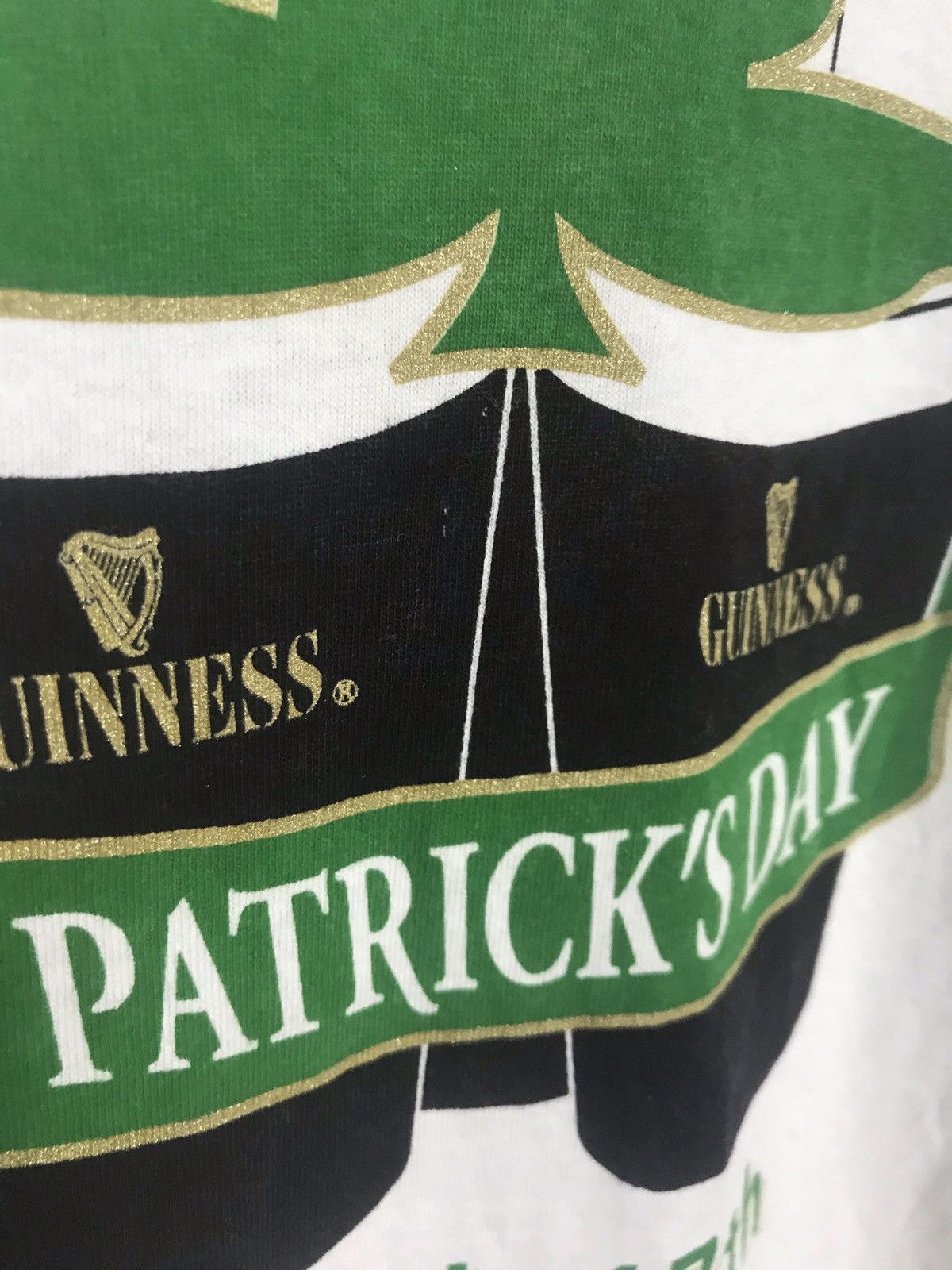 Vintage Vintage 90s Guinness single stitch t-shirt Size US XL / EU 56 / 4 - 3 Thumbnail