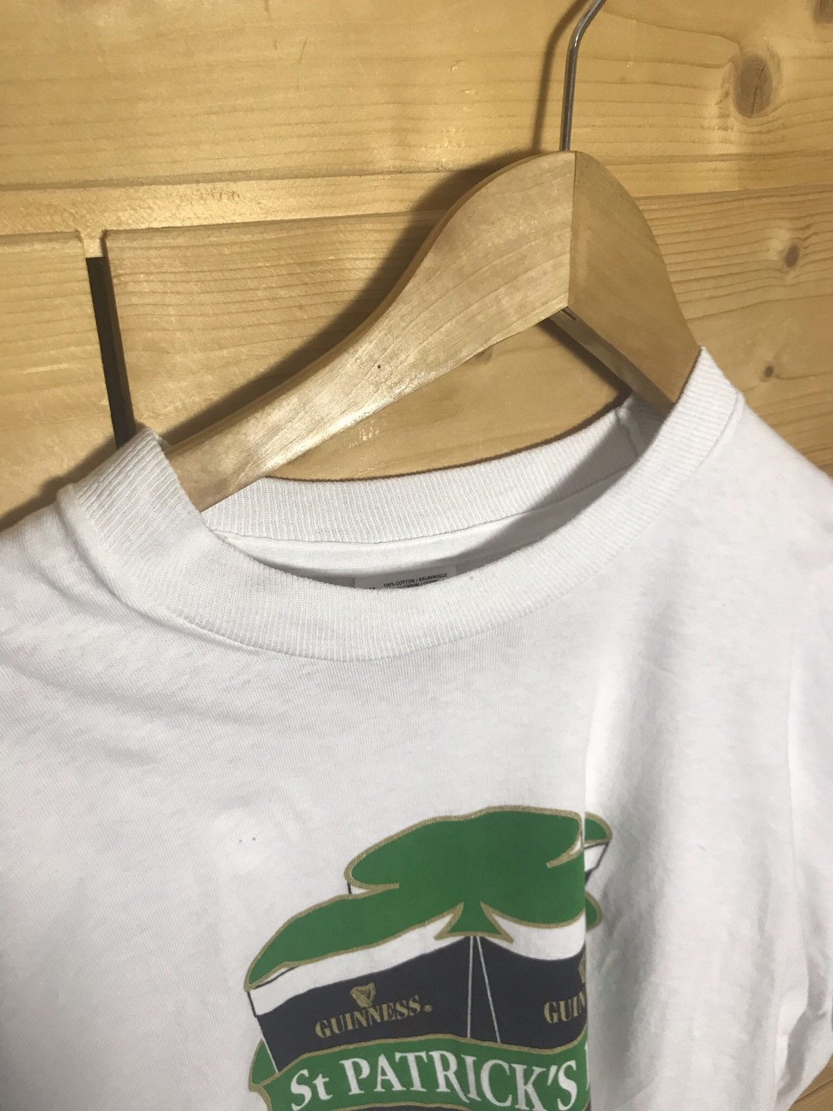 Vintage Vintage 90s Guinness single stitch t-shirt Size US XL / EU 56 / 4 - 6 Thumbnail