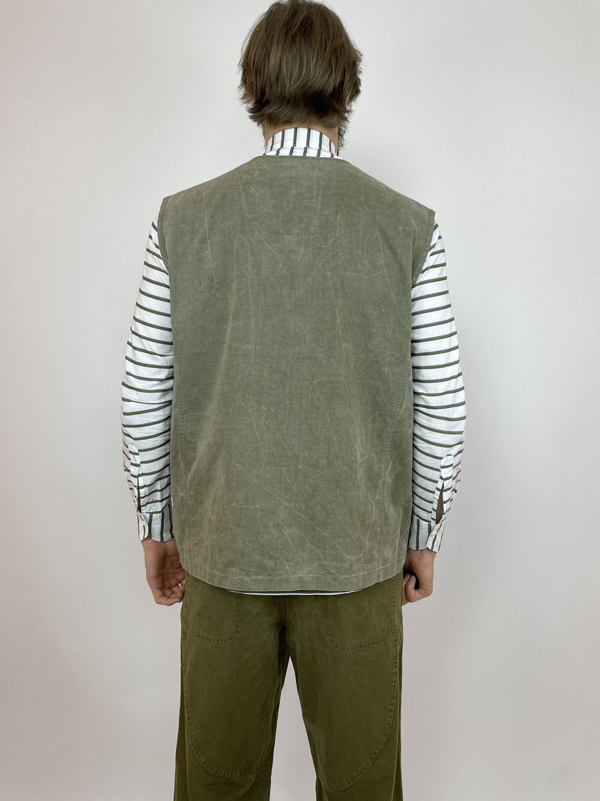 Camel CAMEL Vintage Vest Multi-pocket Canvas Mens size XL Size US XL / EU 56 / 4 - 6 Thumbnail