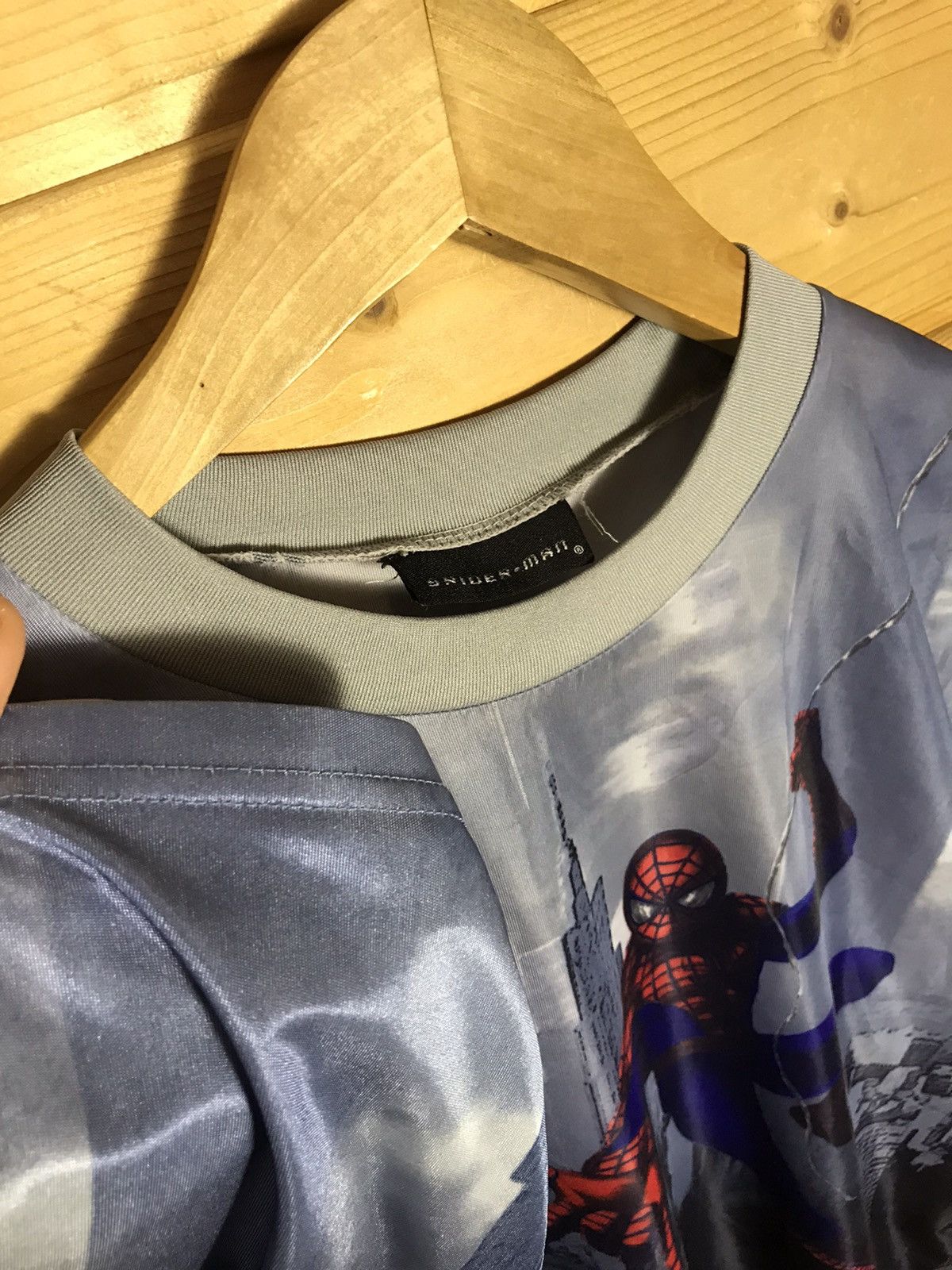 Marvel Comics 2002 Vintage Marvel comics Spiderman over print t-shirt Size US S / EU 44-46 / 1 - 6 Thumbnail