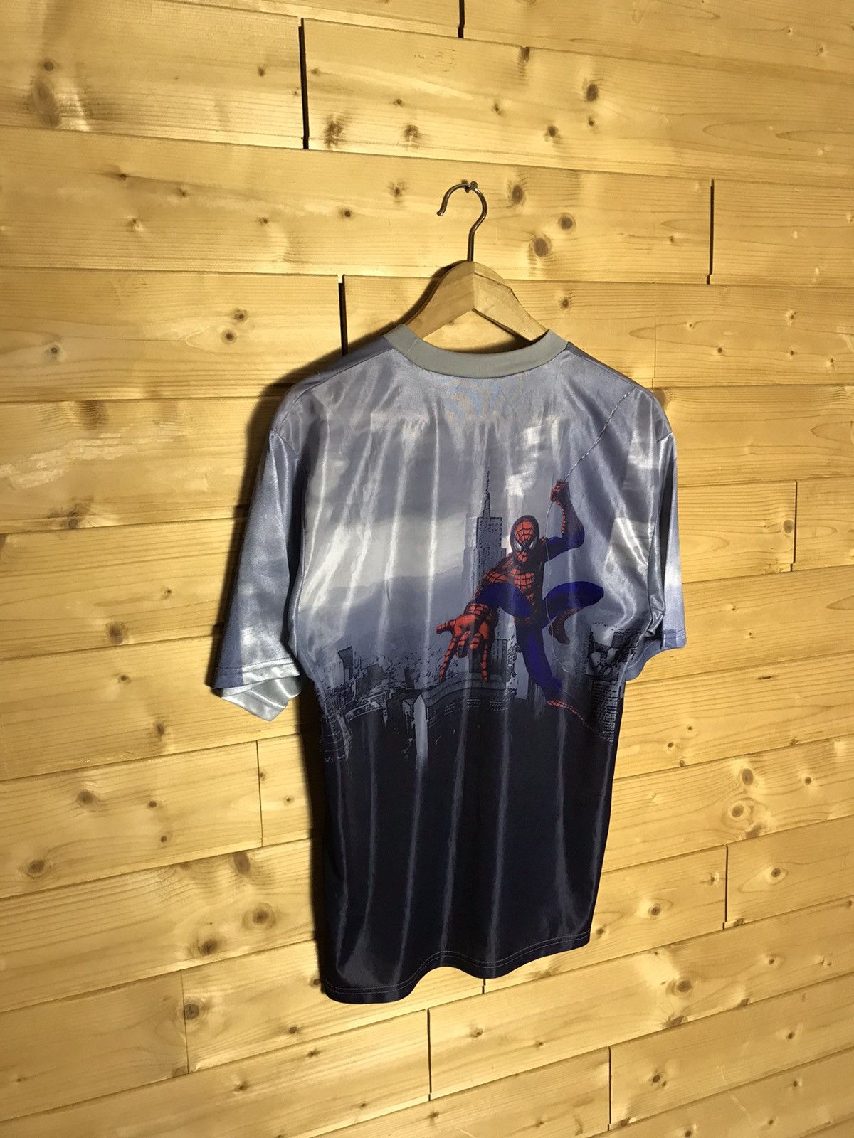 Marvel Comics 2002 Vintage Marvel comics Spiderman over print t-shirt Size US S / EU 44-46 / 1 - 9 Thumbnail