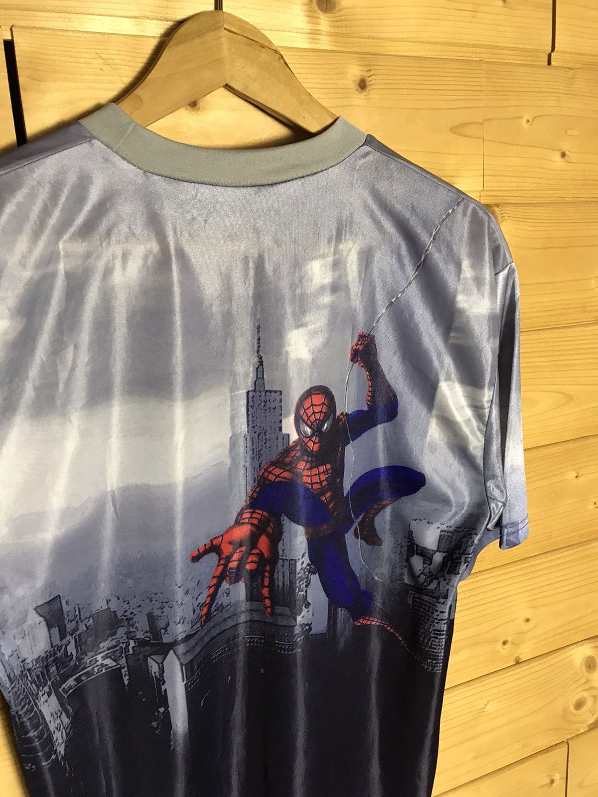 Marvel Comics 2002 Vintage Marvel comics Spiderman over print t-shirt Size US S / EU 44-46 / 1 - 10 Thumbnail