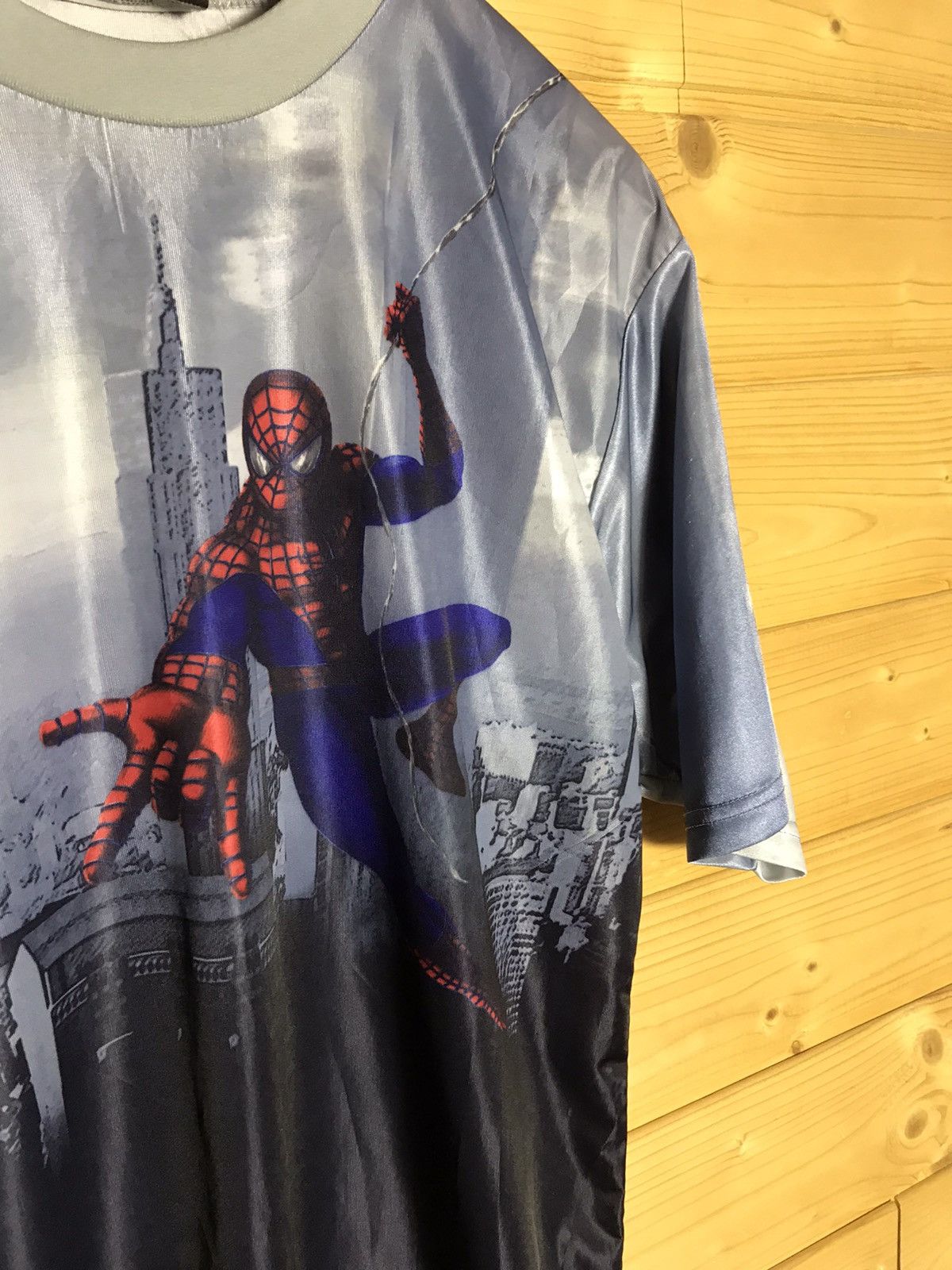 Marvel Comics 2002 Vintage Marvel comics Spiderman over print t-shirt Size US S / EU 44-46 / 1 - 4 Thumbnail