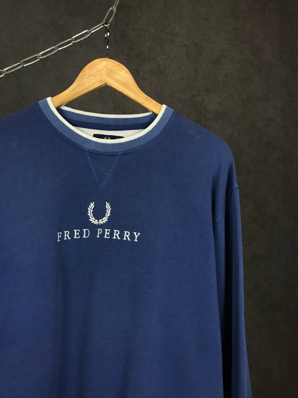 Designer × Fred Perry Fred Perry casual streetwear vintage designer sweatshirt Size US L / EU 52-54 / 3 - 2 Thumbnail
