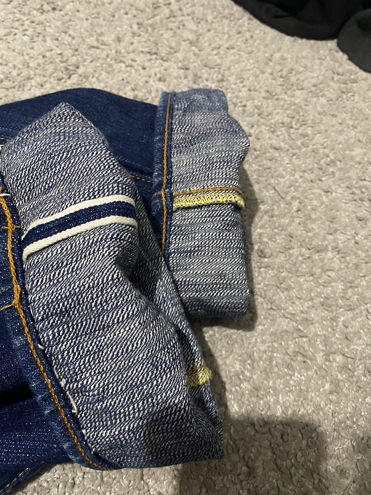 Evisu × Japanese Brand × Vintage Evisu Jeans Denim Vintage 32 Daicock Logo Selvedge Japan y2k Size US 32 / EU 48 - 6 Thumbnail