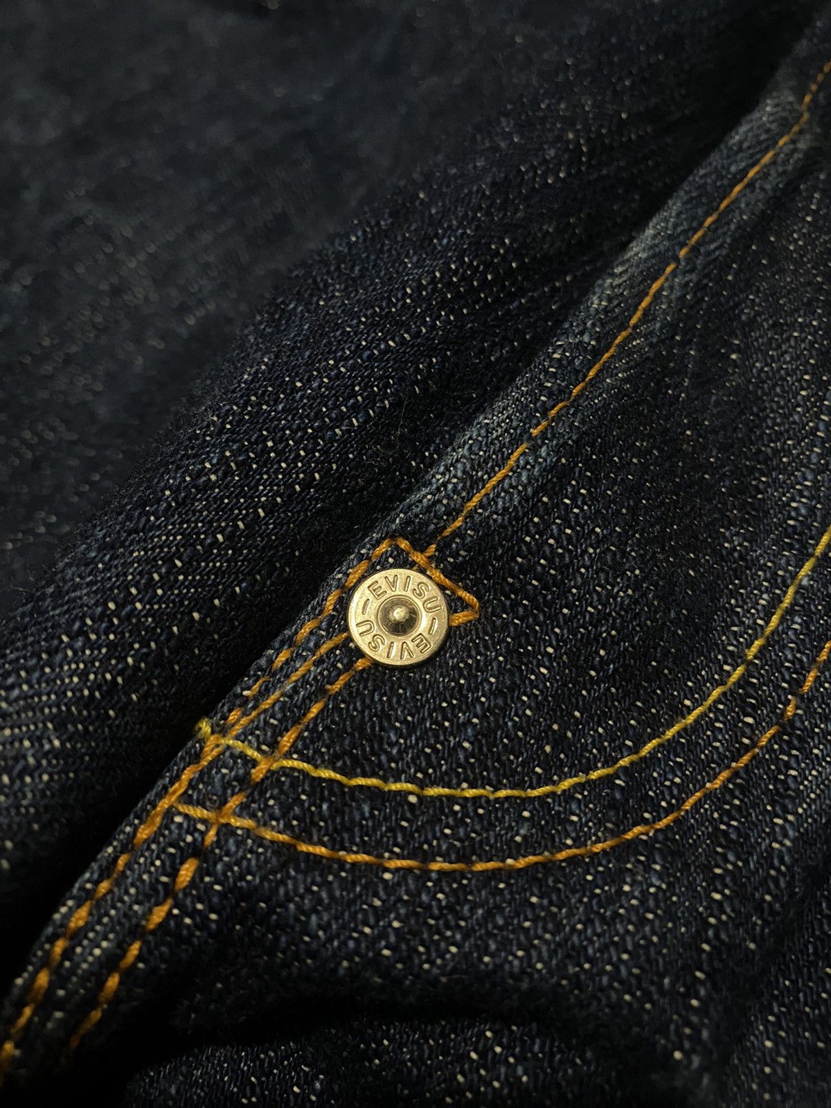 Evisu × Japanese Brand × Vintage Evisu Jeans Denim Vintage 32 Daicock Logo Selvedge Japan y2k Size US 32 / EU 48 - 12 Thumbnail