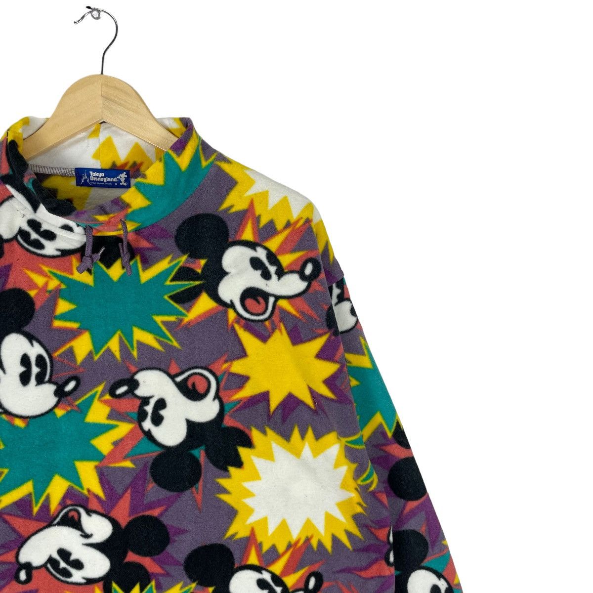 Mickey Mouse ⚡️90s MICKEY MOUSE WALT TOKYO DISNEYLAND BOOM JUMPER Size US M / EU 48-50 / 2 - 3 Thumbnail