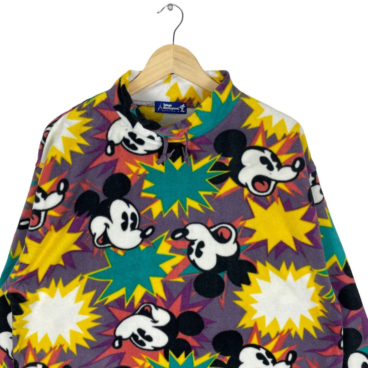 Mickey Mouse ⚡️90s MICKEY MOUSE WALT TOKYO DISNEYLAND BOOM JUMPER Size US M / EU 48-50 / 2 - 2 Thumbnail