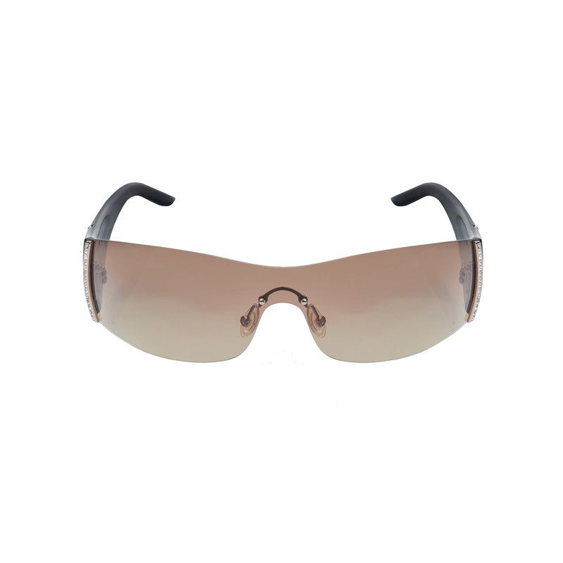 Pierre Cardin Pierre Cardin 00's Crystal Brown Sunglasses Size ONE SIZE - 1 Thumbnail