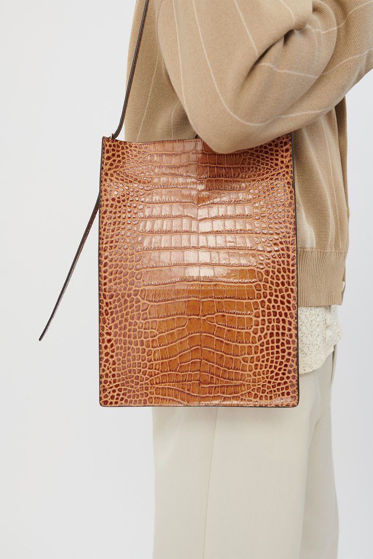 バッグ OUR LEGACY sub tote bag Our Legacy - Sub Tote Black Croco