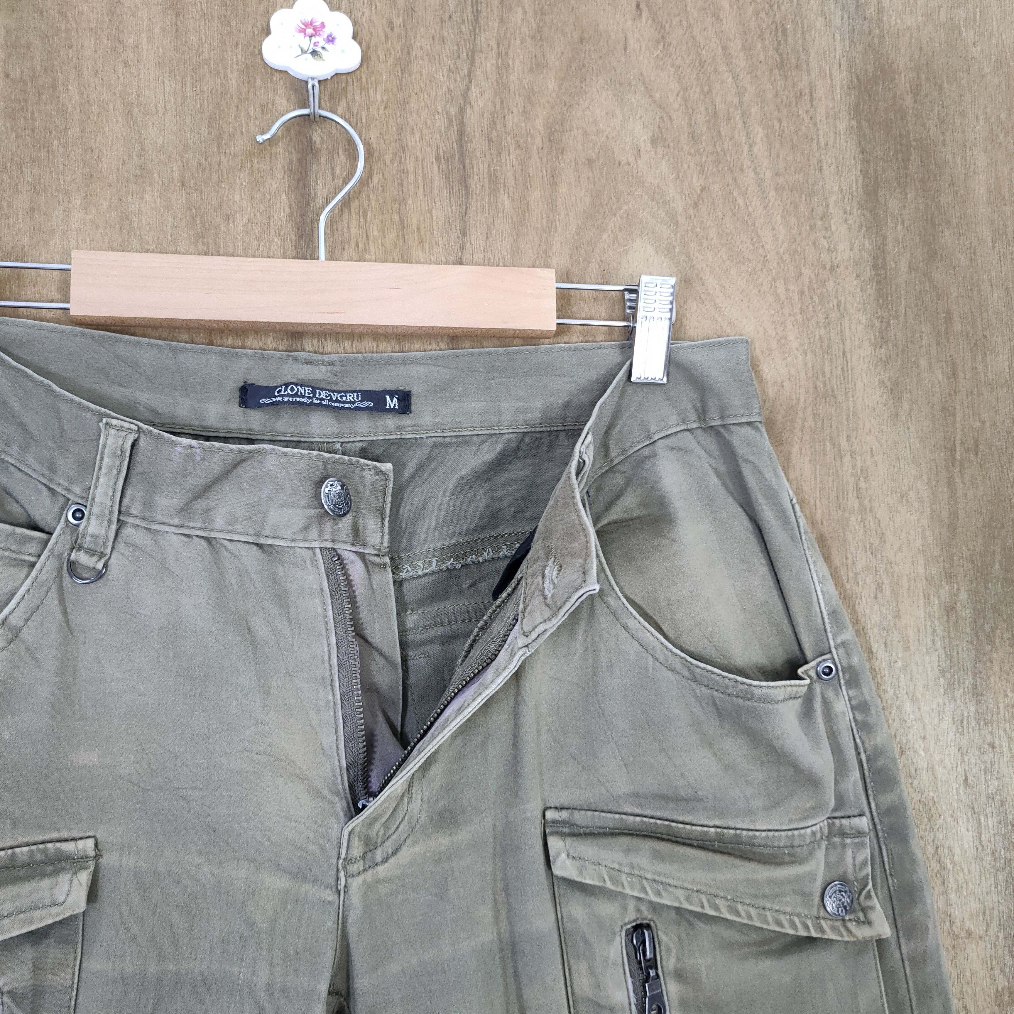 Japanese Brand RUSTY💥 VINTAGE CLONE DEVGRU FADED CARGO PANTS Size US 30 / EU 46 - 13 Thumbnail