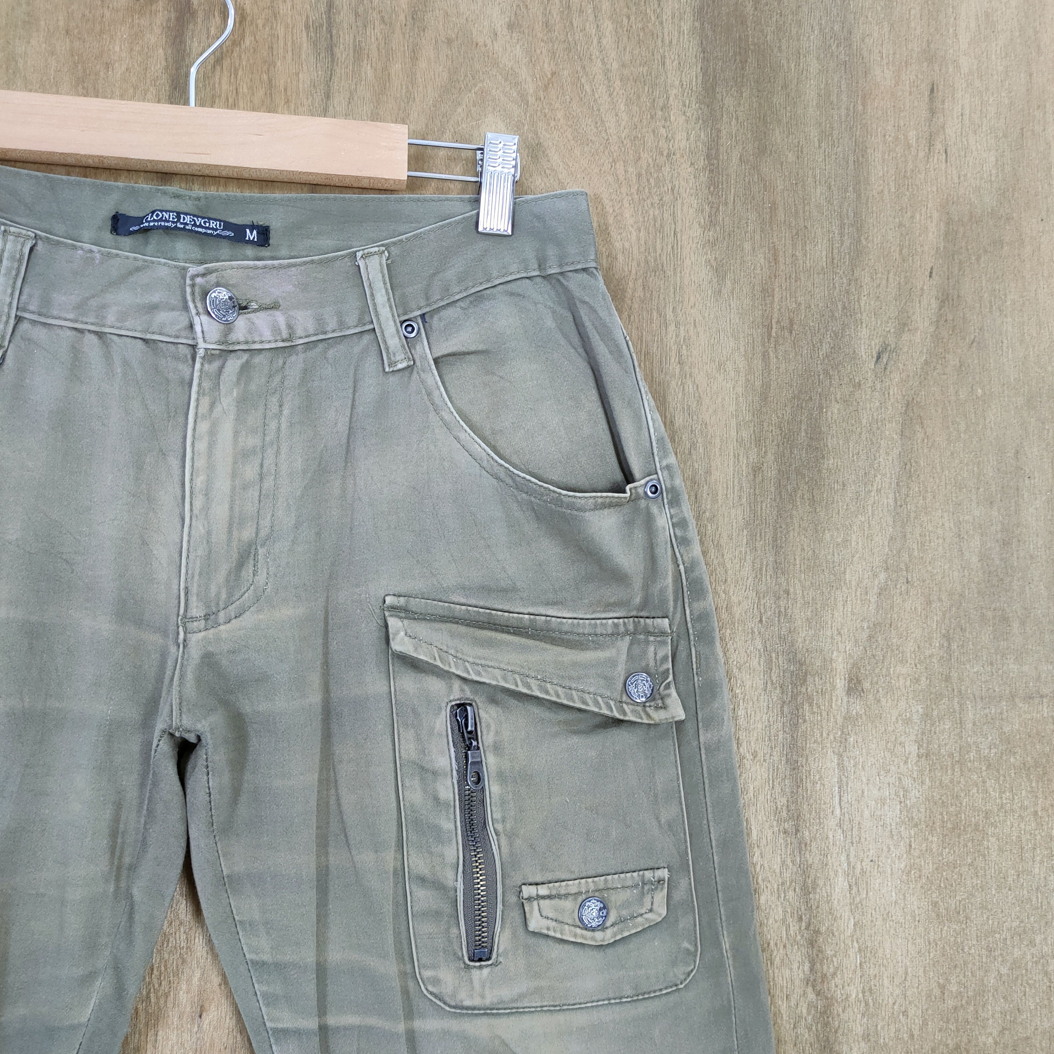 Japanese Brand RUSTY💥 VINTAGE CLONE DEVGRU FADED CARGO PANTS Size US 30 / EU 46 - 7 Thumbnail