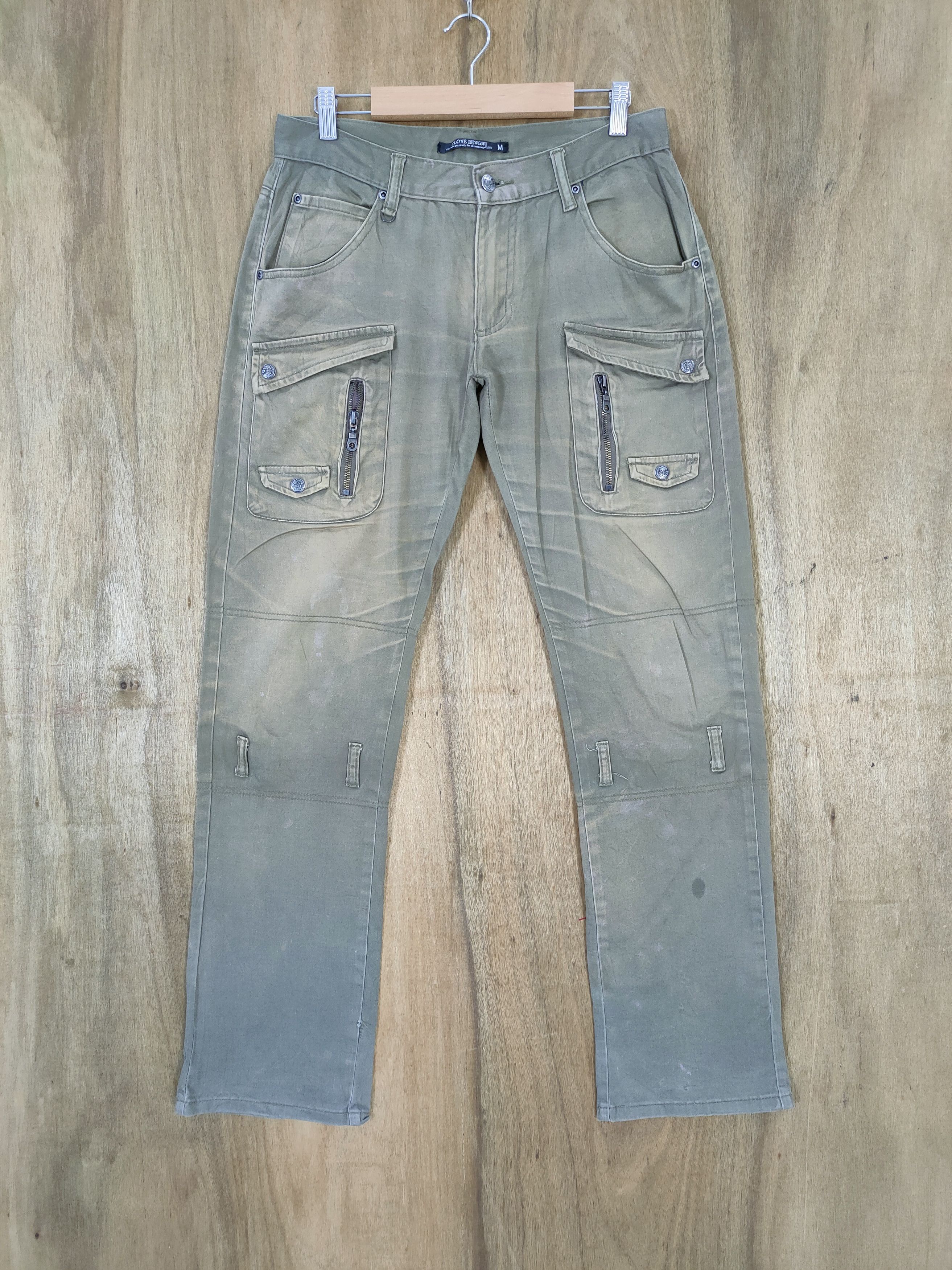 Japanese Brand RUSTY💥 VINTAGE CLONE DEVGRU FADED CARGO PANTS Size US 30 / EU 46 - 1 Thumbnail