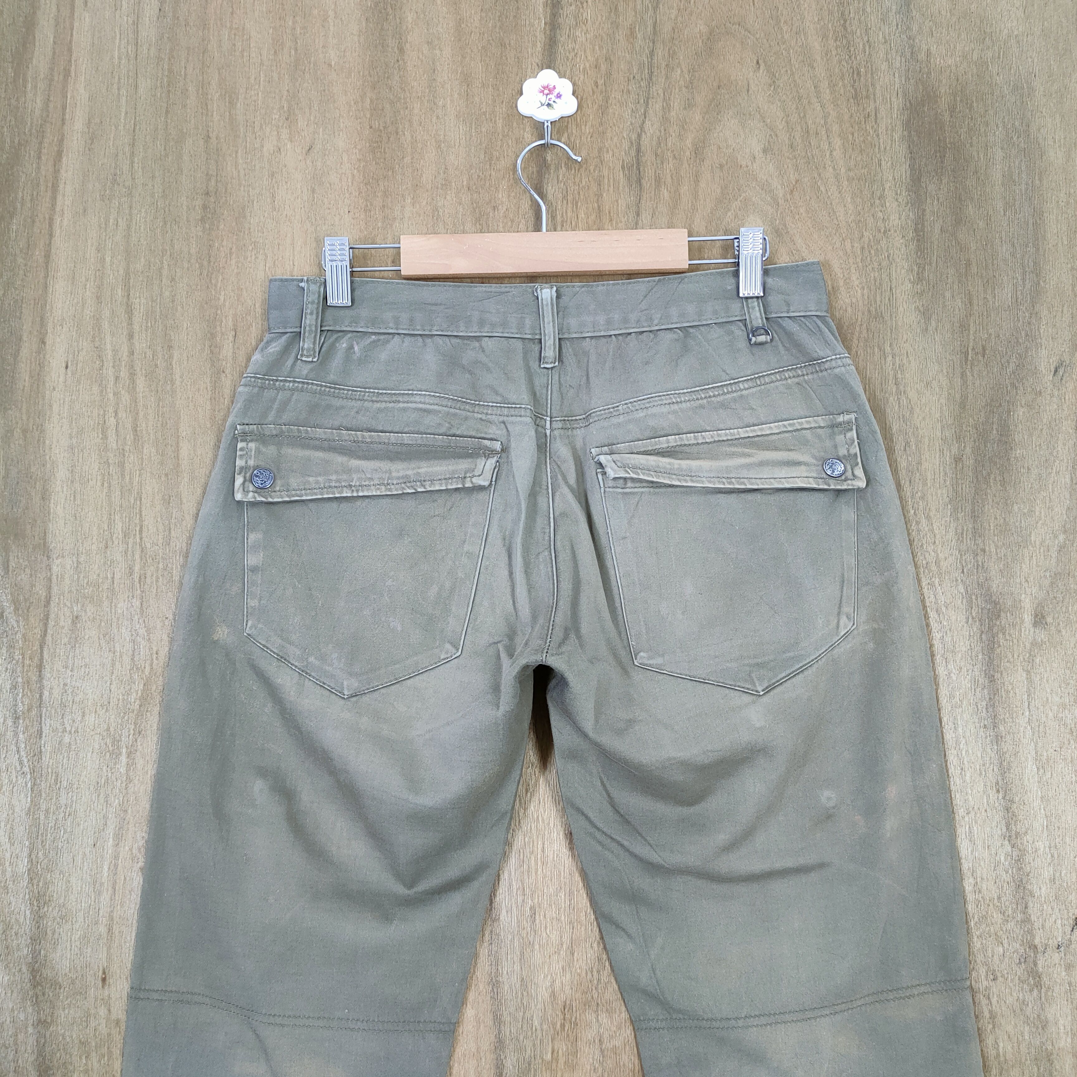 Japanese Brand RUSTY💥 VINTAGE CLONE DEVGRU FADED CARGO PANTS Size US 30 / EU 46 - 10 Thumbnail
