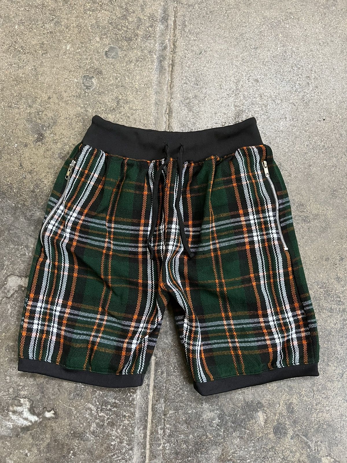 Vintage Plaid Basketball Shorts M Grailed