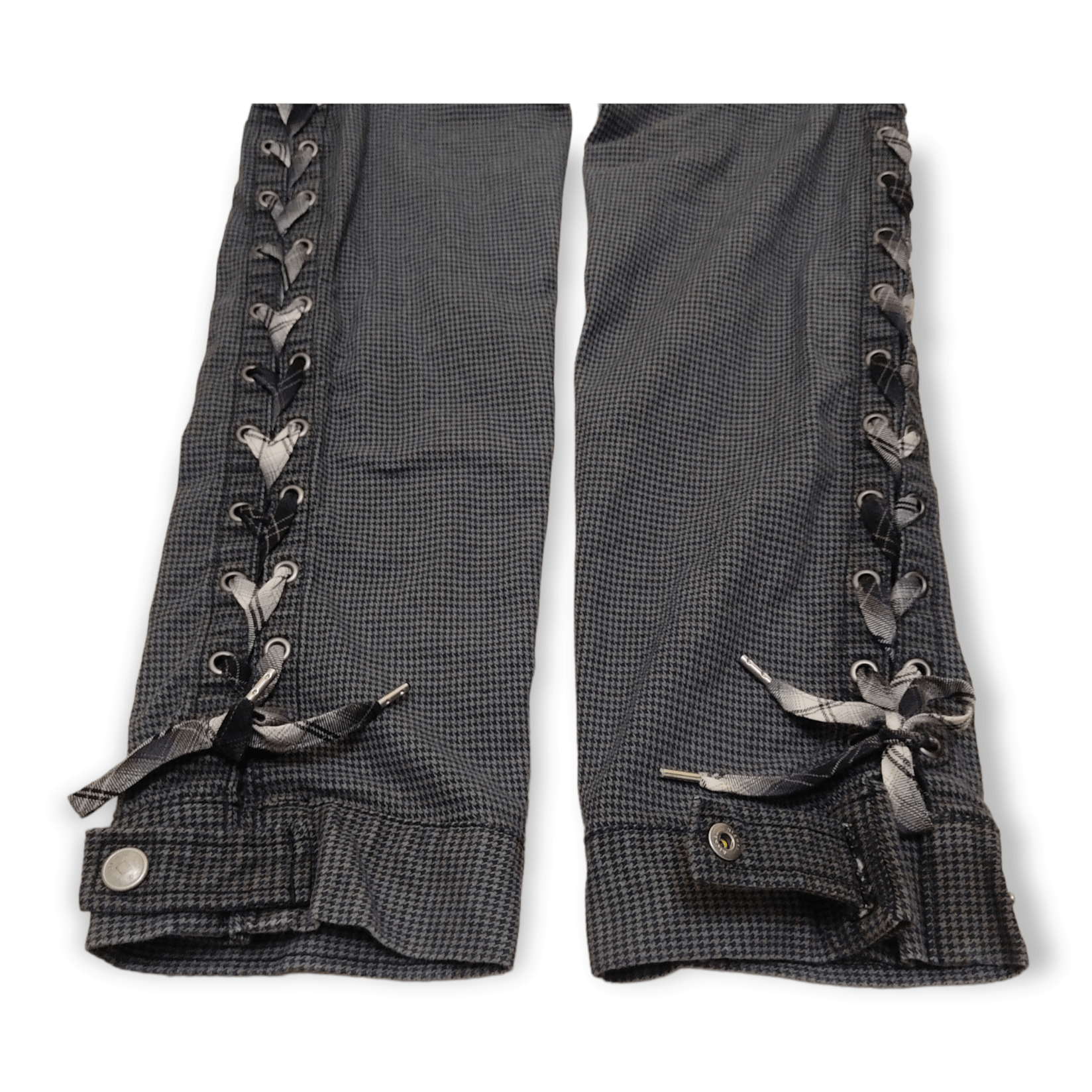 Marithe + Francois Girbaud Marithe Francois Girbaud Lace Up Gothic Pants Size 31" - 6 Thumbnail