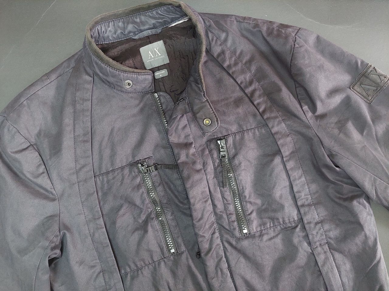 Armani Exchange × Giorgio Armani × Vintage VINTAGE ARMANI EXCHANGE LIGHT JACKET Size US M / EU 48-50 / 2 - 2 Thumbnail