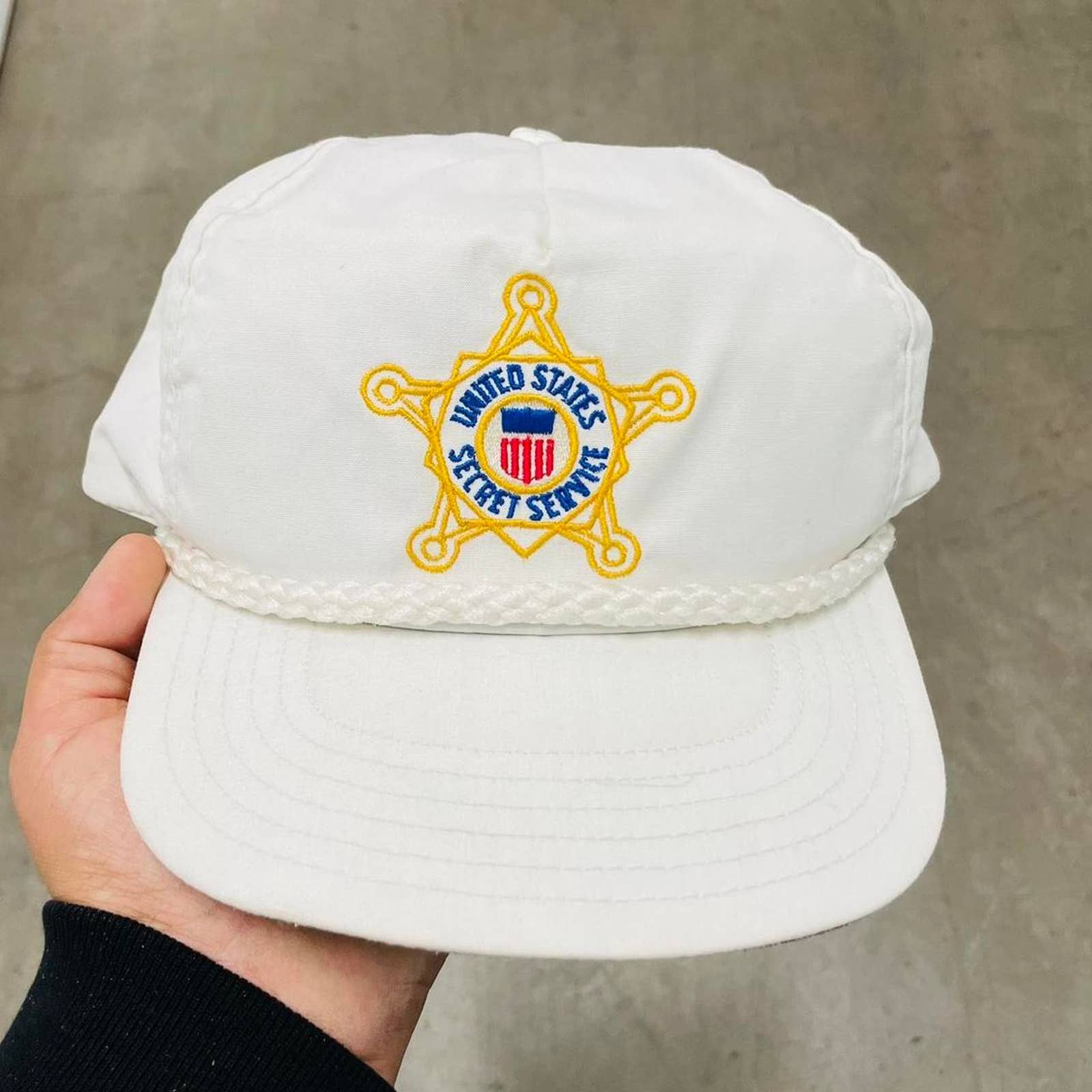 Vintage Vintage 1980s states secret service rope made USA hat | Grailed