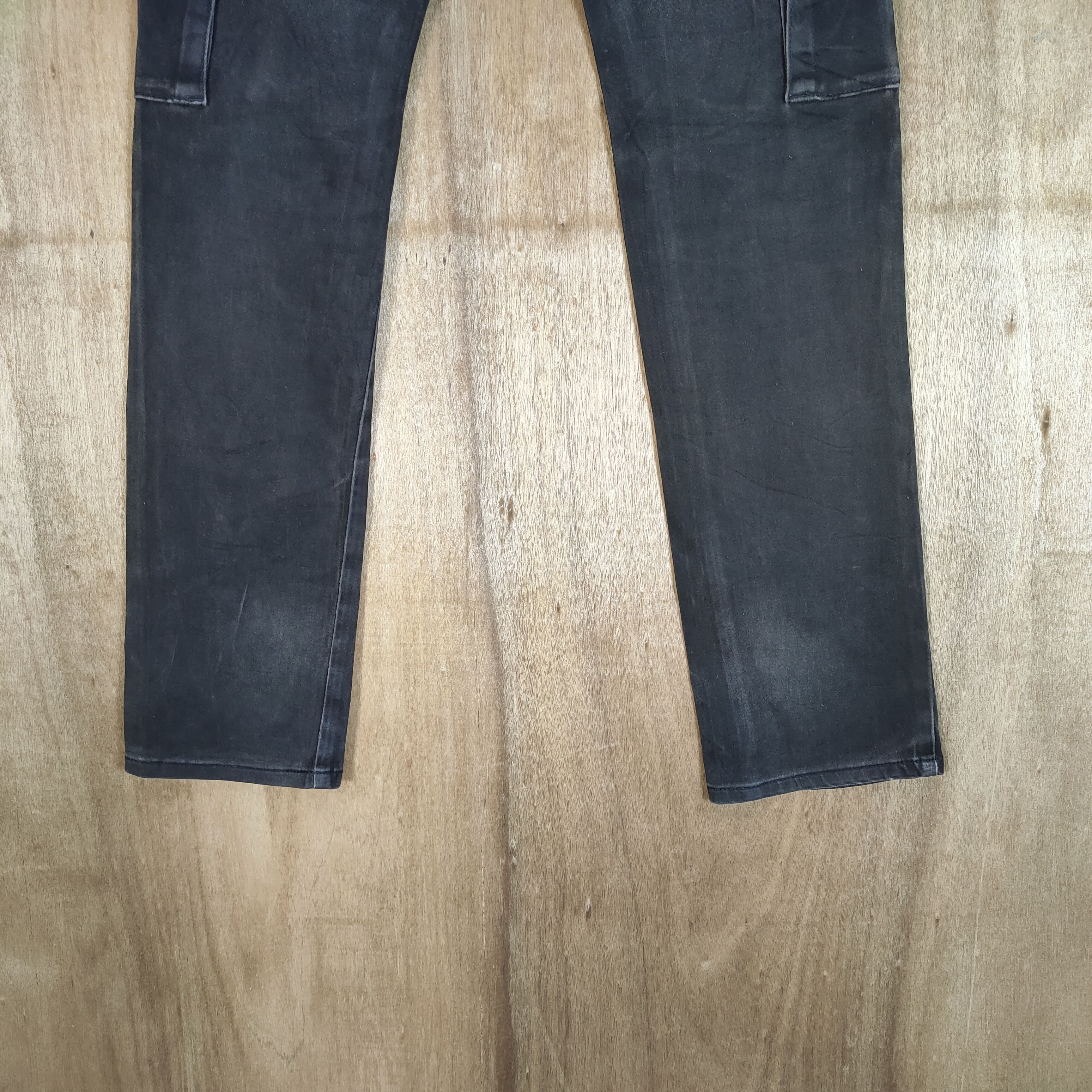 Lee #R2 LEE BLACK MULTIPOCKET CARGO PANTS Size US 27 - 9 Thumbnail