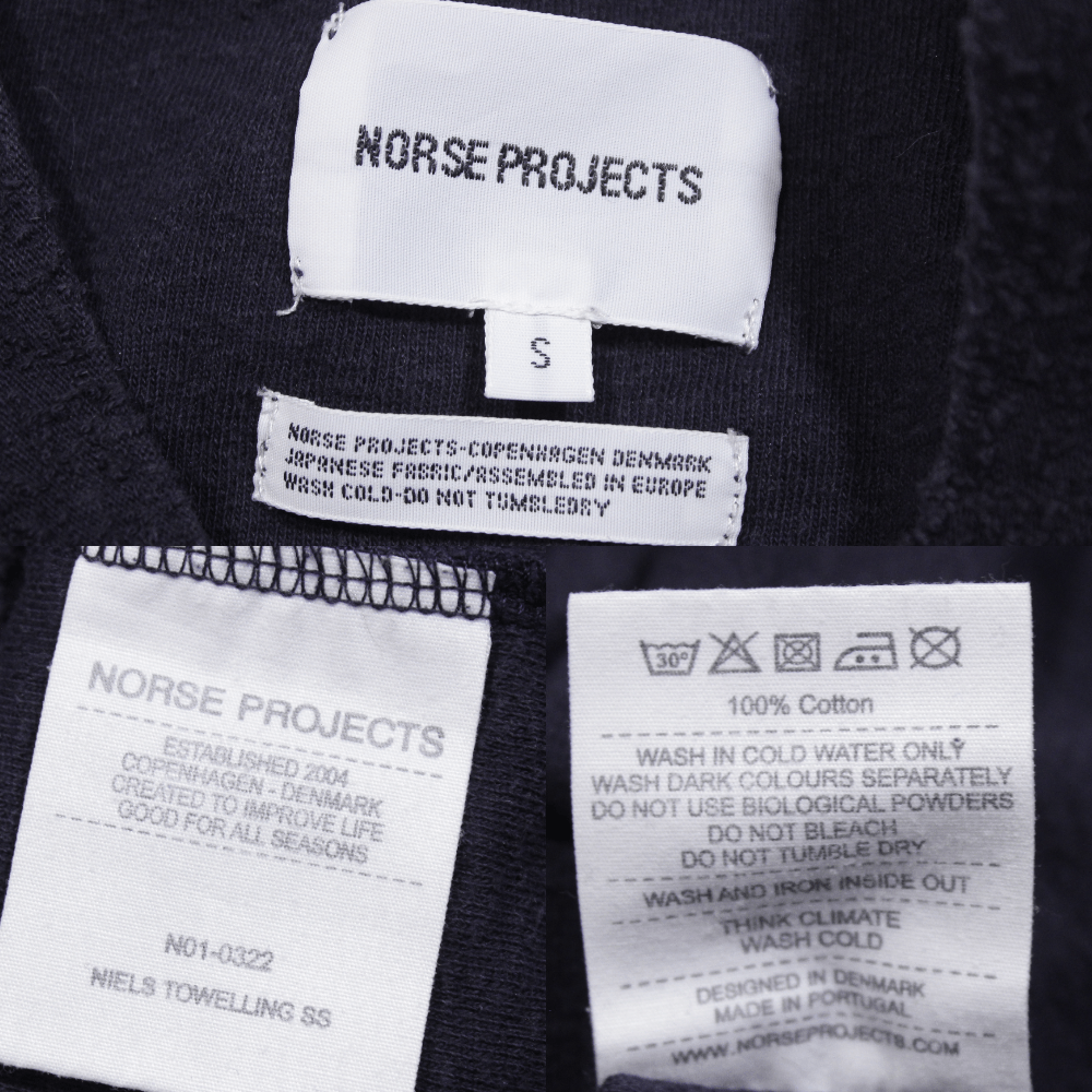Norse Projects Niels Towelling SS T-Shirt Size US S / EU 44-46 / 1 - 8 Thumbnail