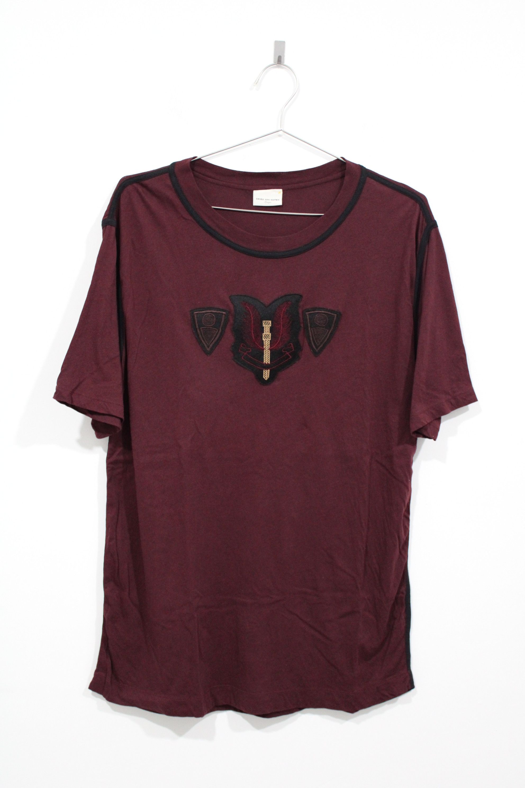 Dries Van Noten Short Sleeve Archive Cotton T-shirt / 2000