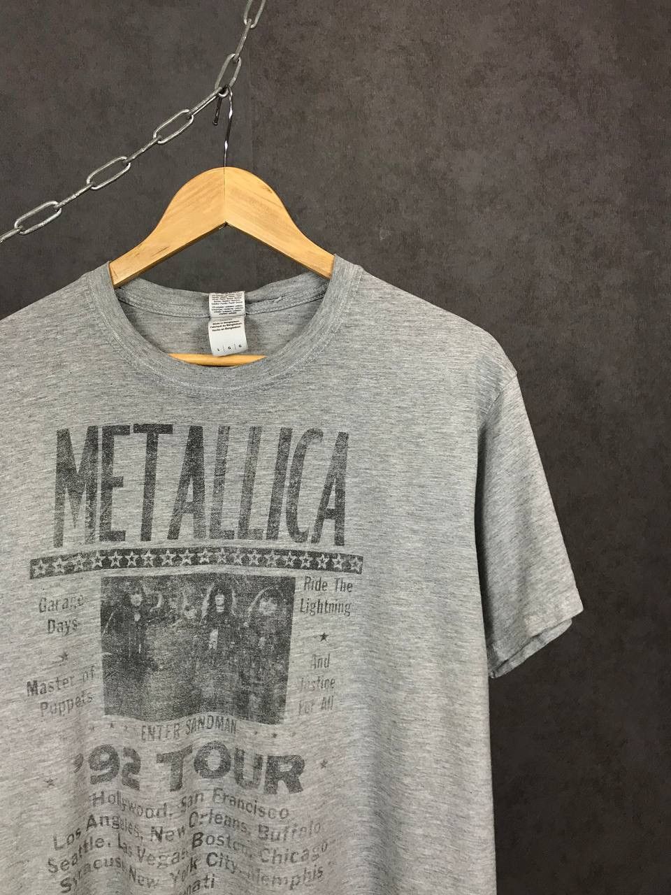 Band Tees × Metallica Metallica vintage rock cult band tee Size US L / EU 52-54 / 3 - 2 Thumbnail